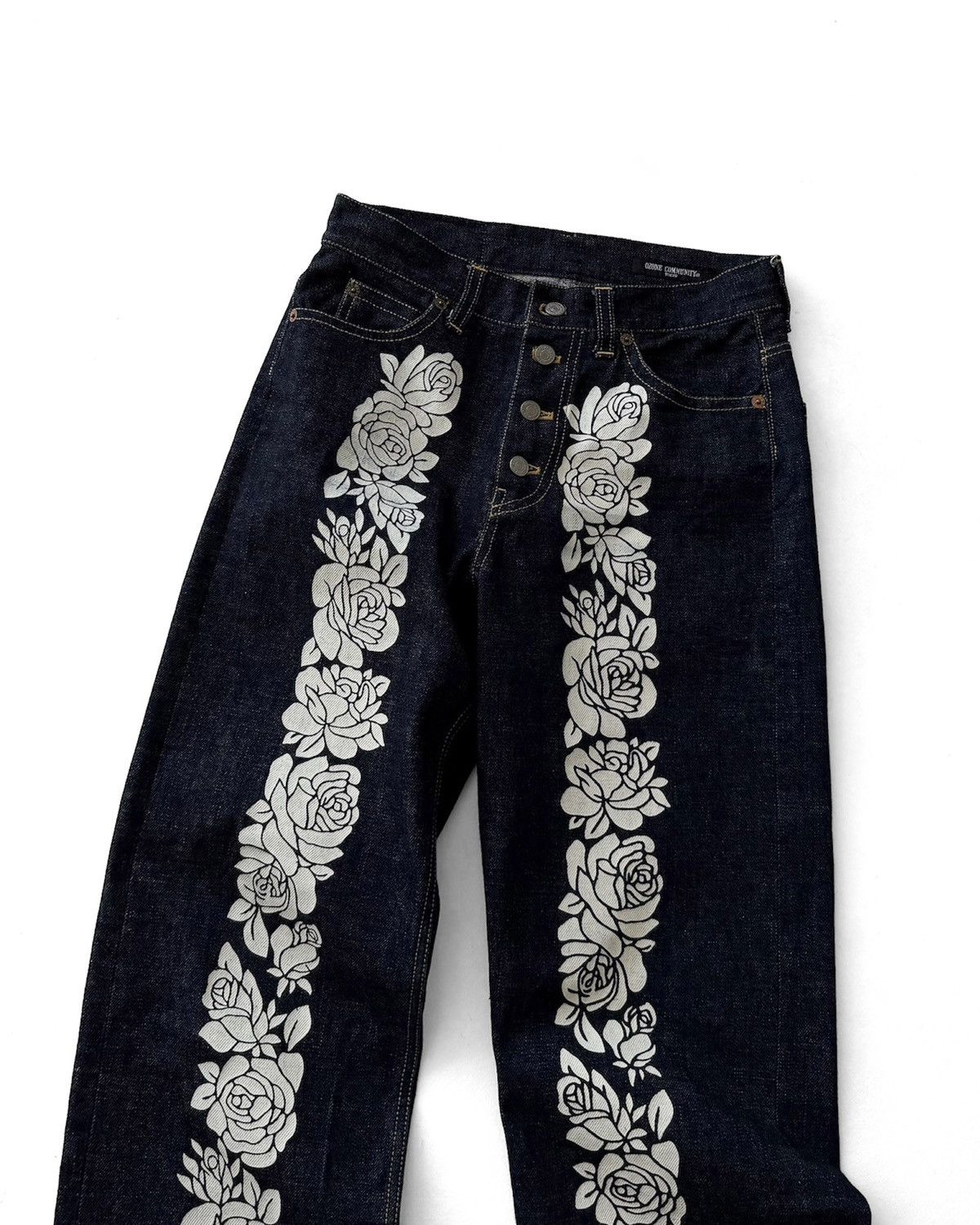 Hysteric Glamour OZONE COMMUNITY HYSTERIC RED SELVEDGE DENIM JEANS Size US 28 / EU 44 - 2 Thumbnail