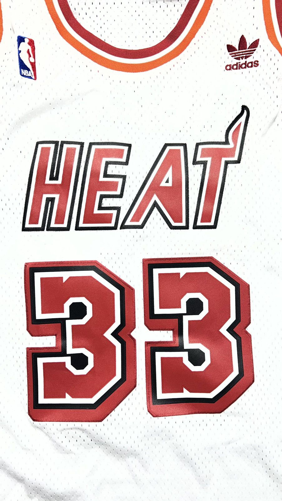 Adidas 1996 Miami Heat NBA Alonzo Mourning adidas originals jersey Size US XL / EU 56 / 4 - 2 Thumbnail