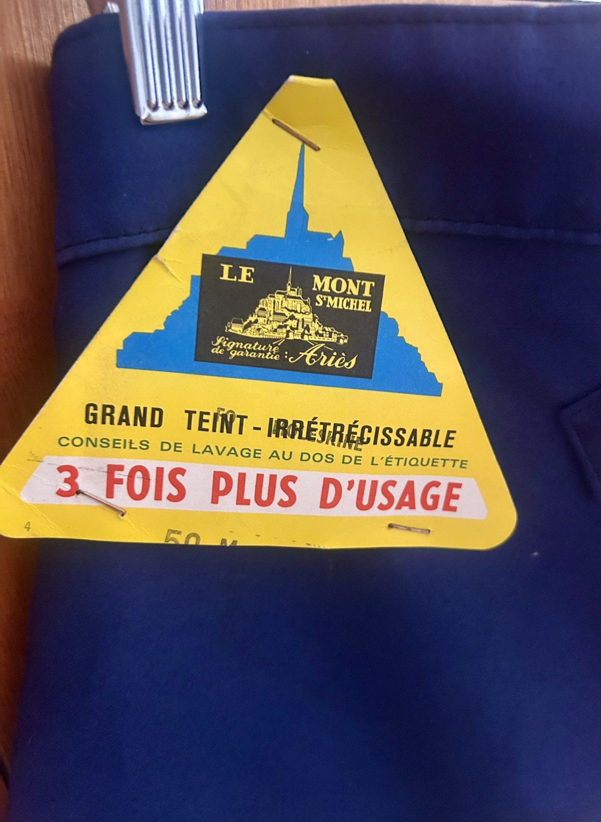 Le Mont Saint Michel Le Mont St Michel Vintage Work Pants Deadstock W40 Size US 36 / EU 52 - 7 Thumbnail