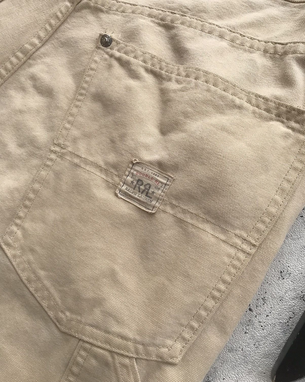 Polo Ralph Lauren × RRL Ralph Lauren × Vintage Vintage RRL Duck Canvas Carpenter Pants Size US 36 / EU 52 - 3 Thumbnail
