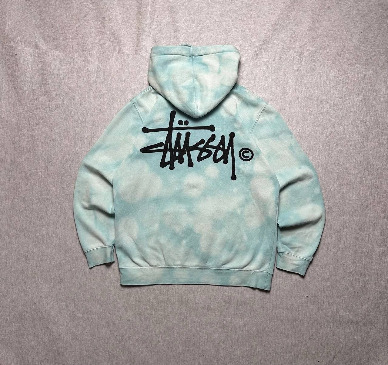 Stussy Stüssy Vintage Skate Hoodie Tie Dye Big Back Logo Sk8 Size US M / EU 48-50 / 2 - 2 Thumbnail