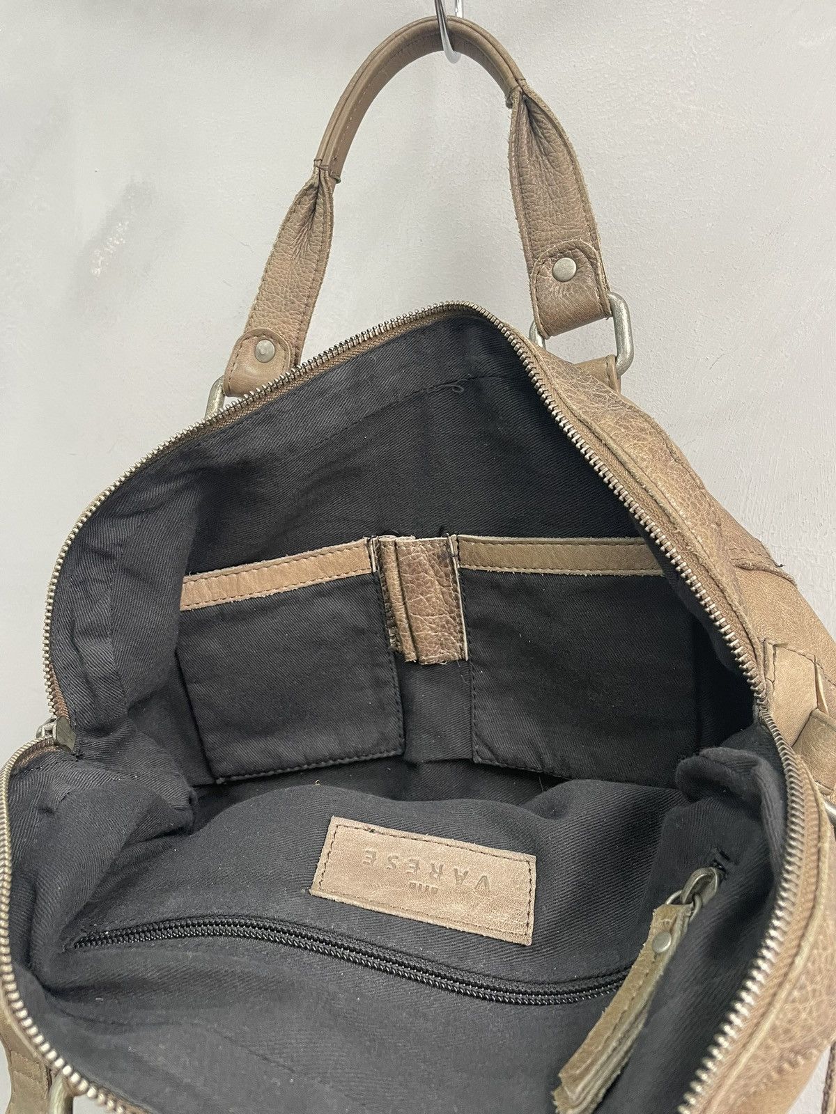 KMRii Rare avant garde leather kmrii style messenger bag Size ONE SIZE - 10 Thumbnail