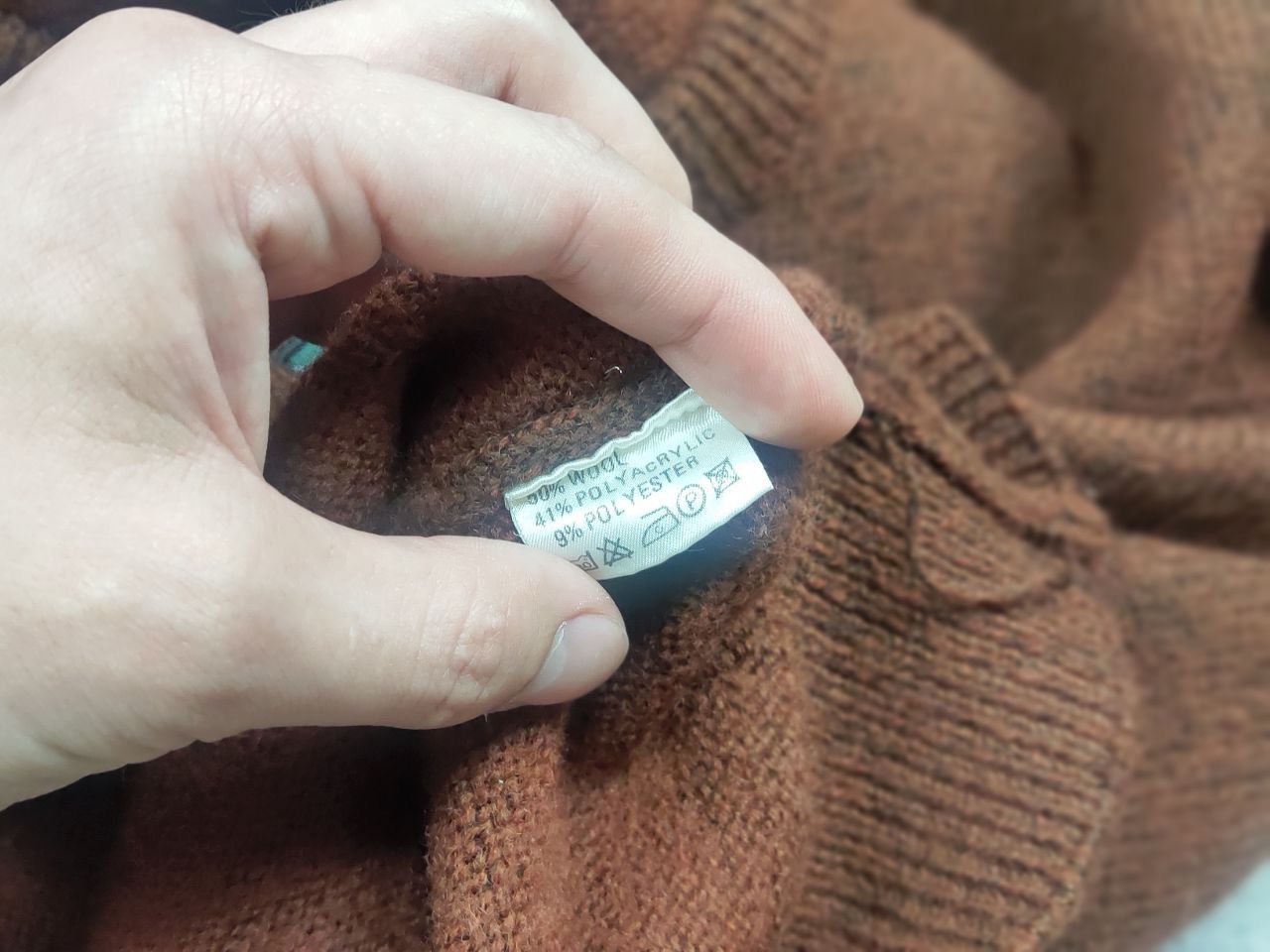 Japanese Brand Vintage 80's Liberty Logo Golf Club Knit Brown Sweater Wool Size US M / EU 48-50 / 2 - 14 Thumbnail