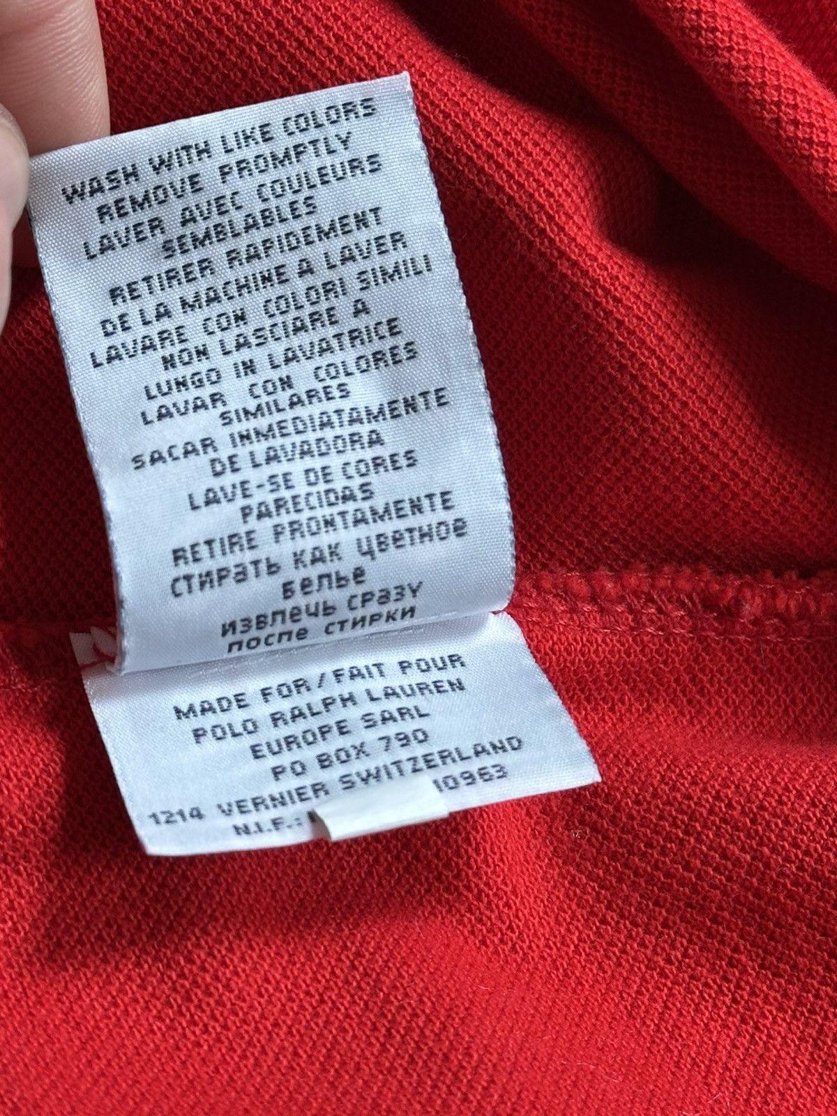 Polo Ralph Lauren 🫧VINTAGE 90s POLO RALPH LAUREN POLO SHIRT CLASSIC LOGO Size US L / EU 52-54 / 3 - 11 Thumbnail
