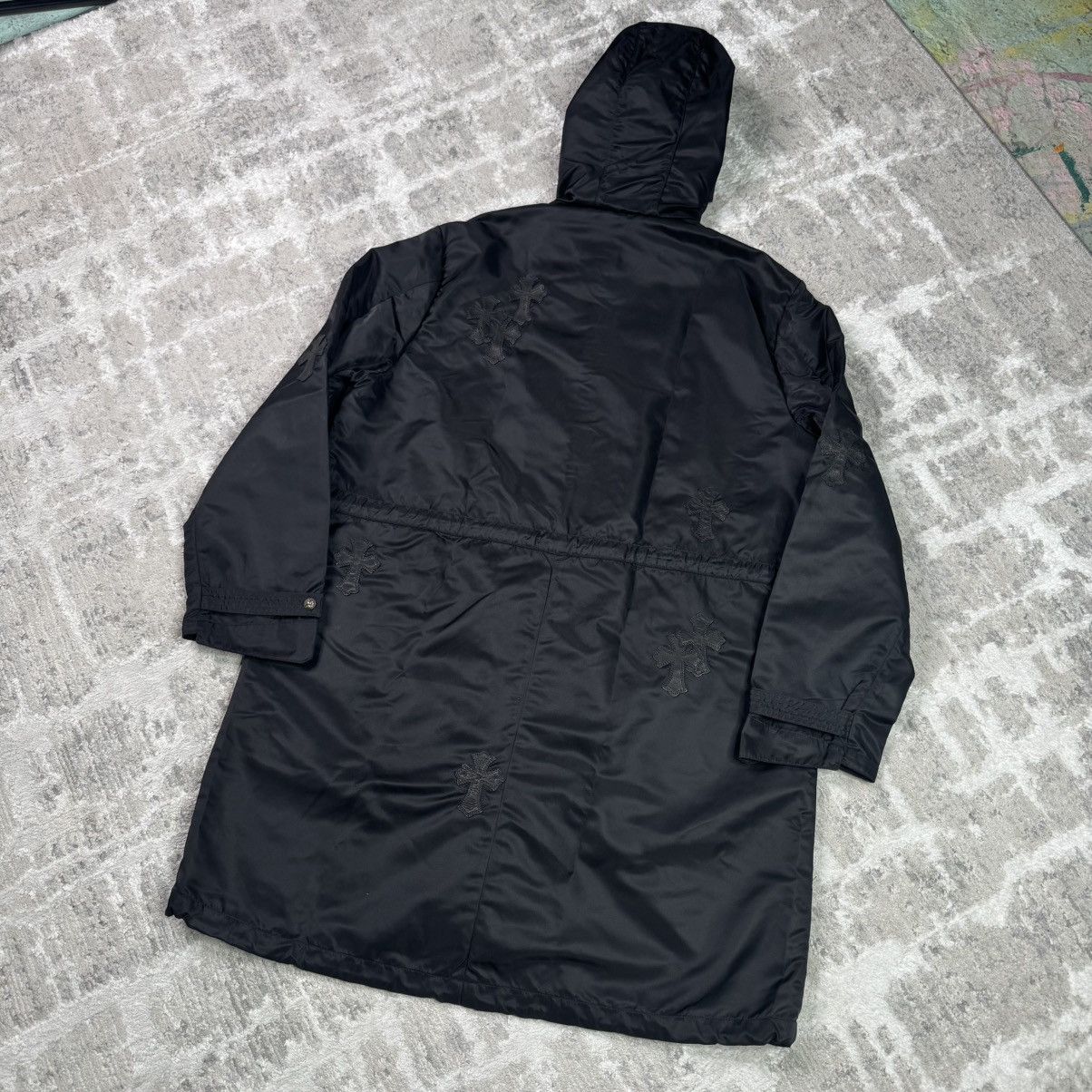 Chrome Hearts Nylon cross patch fishtail zip up jacket Size US L / EU 52-54 / 3 - 13 Thumbnail