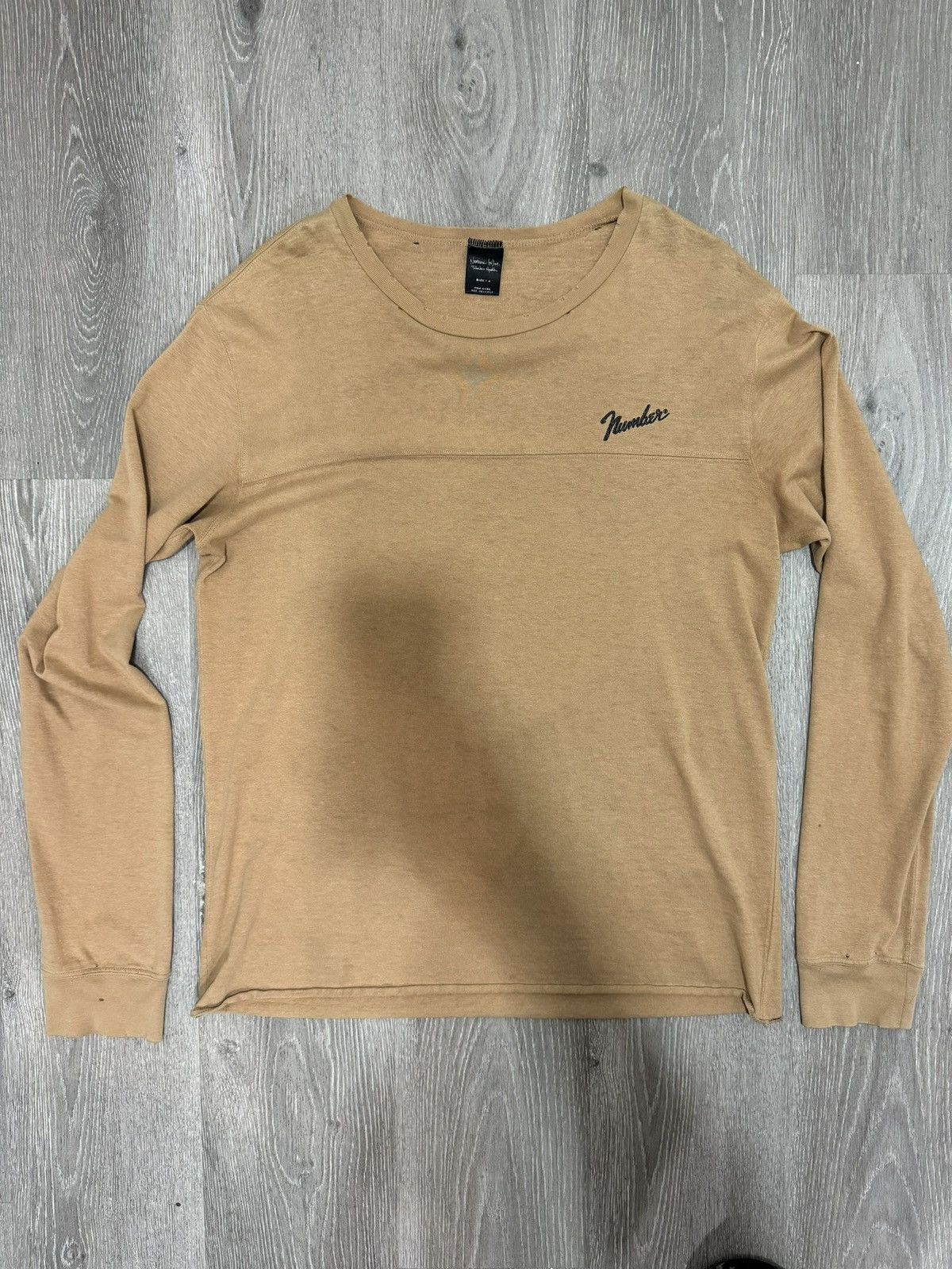 トップス number (n)ine archive long sleeve Men's Number (N)ine Long Sleeve T Shirts | Grailed