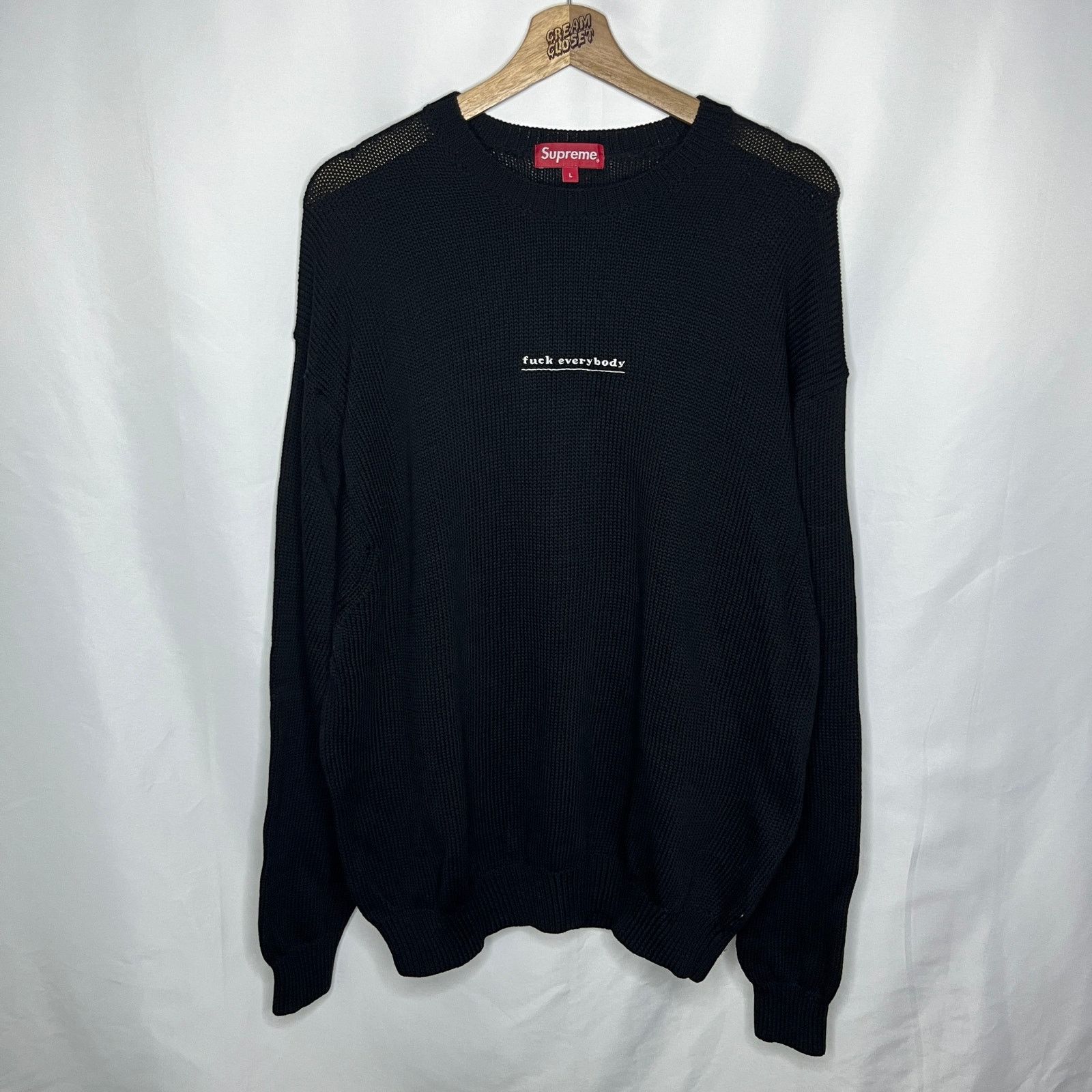 Supreme Hellraiser Sweater | Grailed