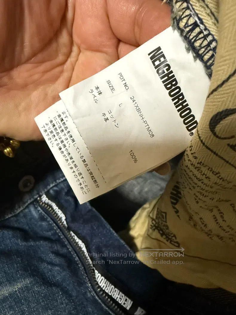 Neighborhood Neighborhood size L King Denim Pants, Size L Size US 27 - 4 Thumbnail