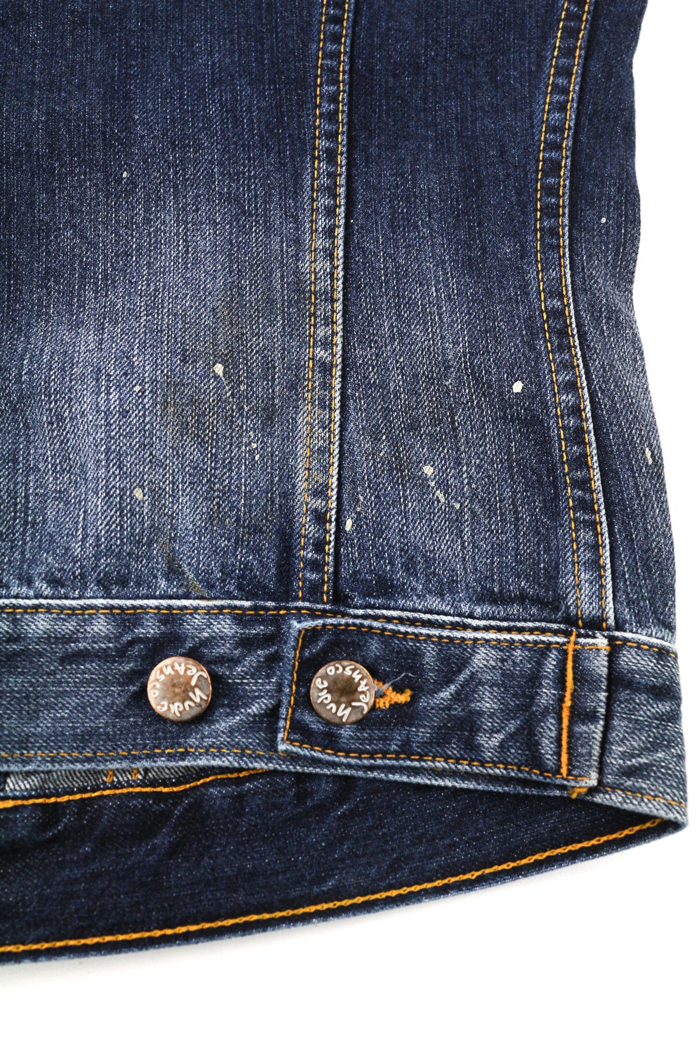 Nudie Jeans TERRY XS Vintage Worn Denim Jacket 81073 Size US XS / EU 42 / 0 - 12 Thumbnail