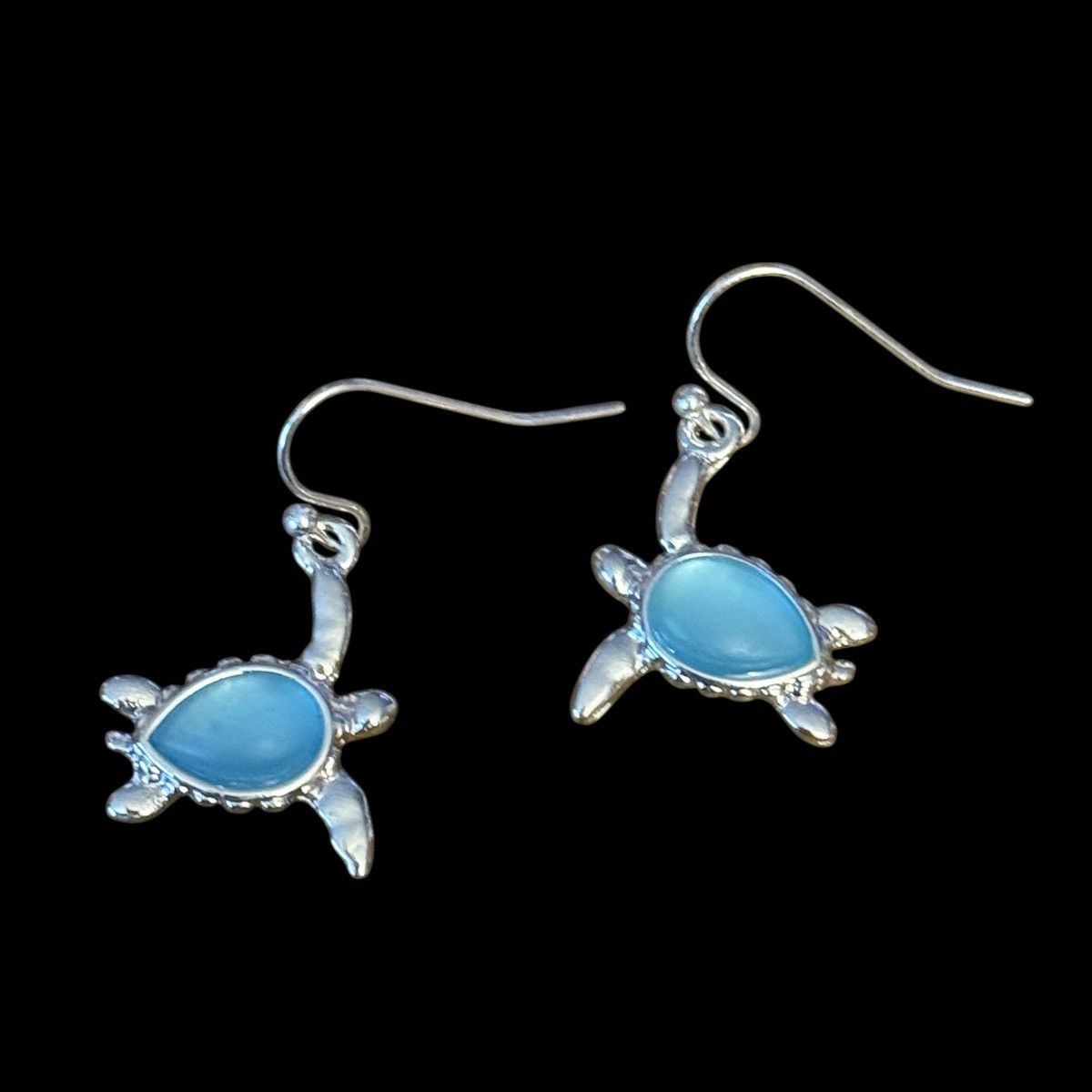 Other Silver tone sea turtle dangle earrings Size ONE SIZE - 1 Thumbnail