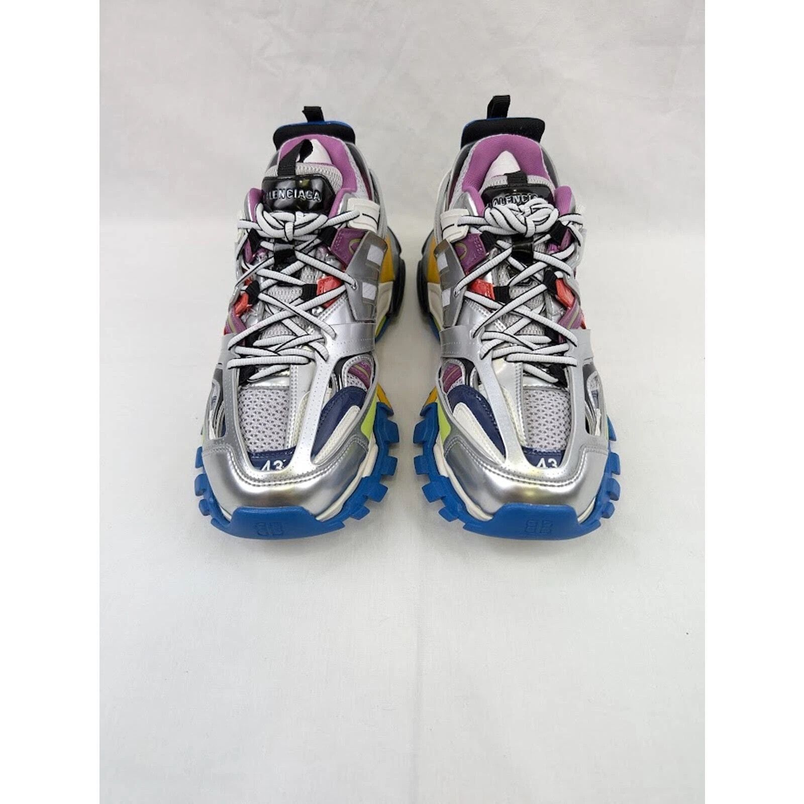 Balenciaga o1rshd1 Track Sneakers in Multicolor Size US 9 / EU 42 - 14 Thumbnail