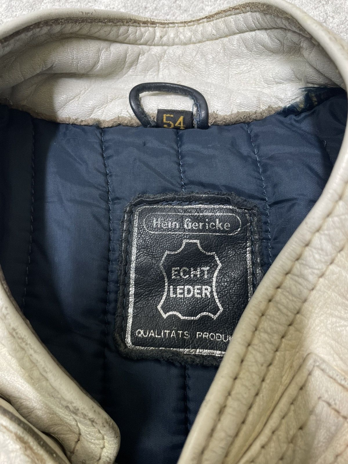 Hein Gericke Hein Gericke VTG Speed Team Racing Moto Hype Jacket Beige Size US M / EU 48-50 / 2 - 12 Thumbnail