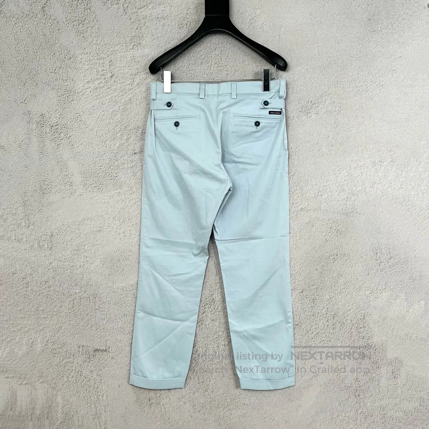 Dolce & Gabbana Dolce Gabbana Sky blue suit pants Size US 28 / EU 44 - 2 Thumbnail