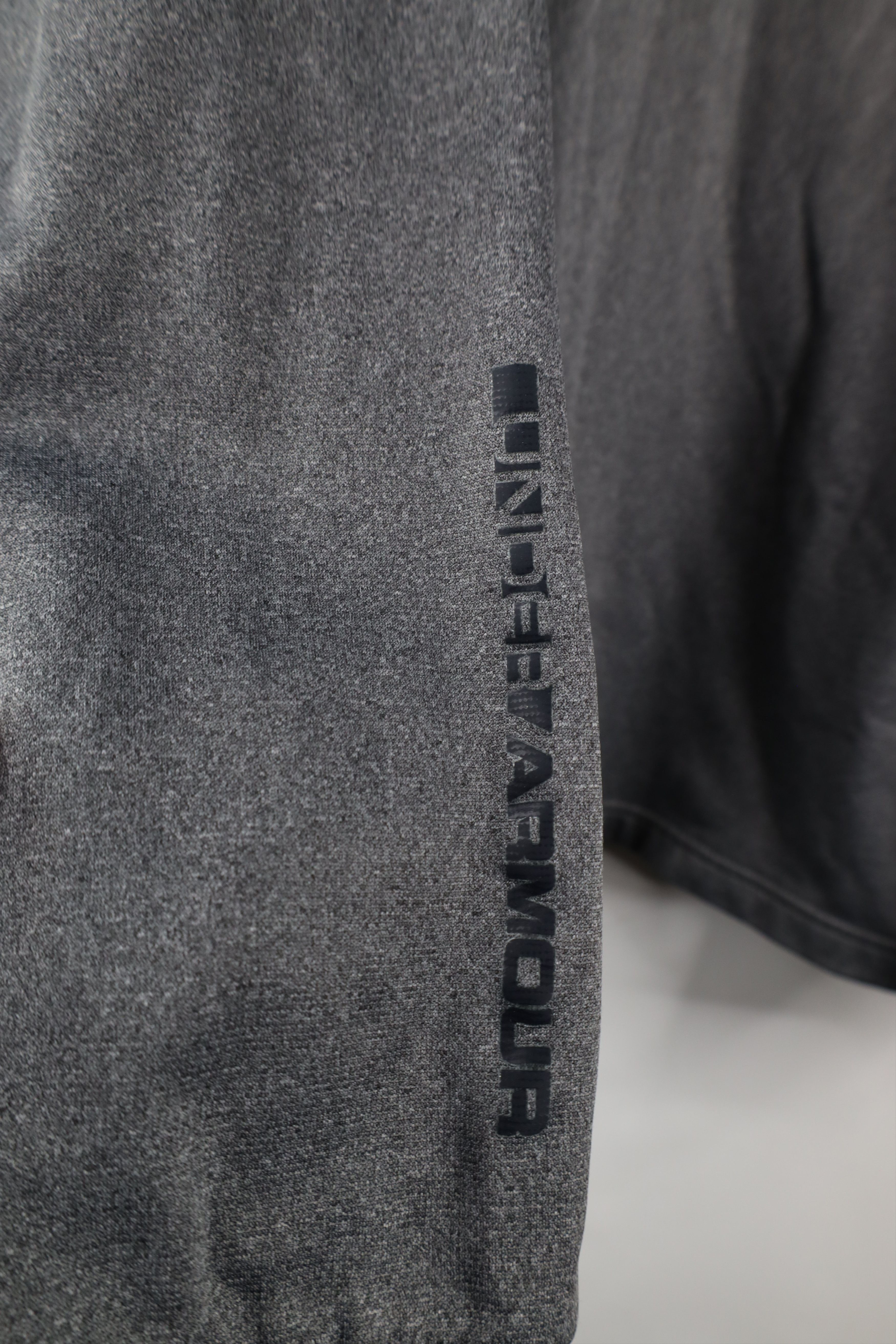 Under Armour × Vintage Under Armour Fit Fleece Lined Half Zip Pullover Sweater Gray Size US L / EU 52-54 / 3 - 5 Thumbnail