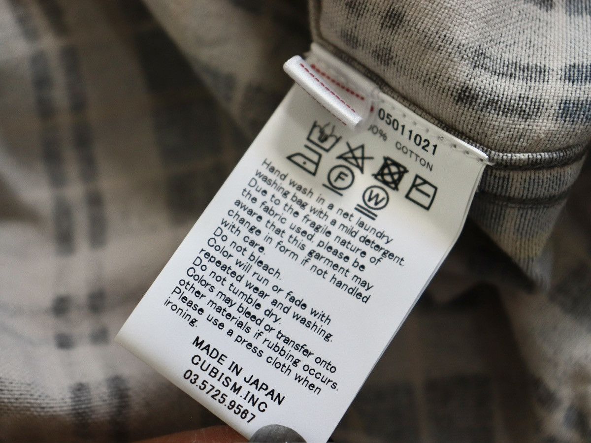 Visvim Visvim 24ss Pioneer Khadi Check Shirt size4 Size US XL / EU 56 / 4 - 9 Thumbnail