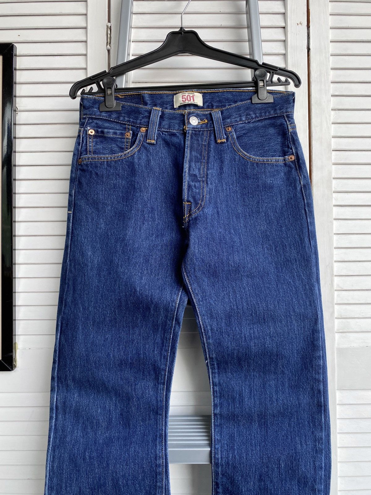 Levi's × Vintage Vintage Levis 501 Blue Denim Jeans Pants Haiti Size US 29 - 4 Thumbnail