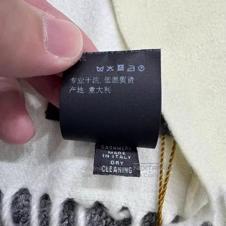 Loro Piana Loro Piana size 185*45cm Fringed Cashmere Scarf Size ONE SIZE - 5 Thumbnail