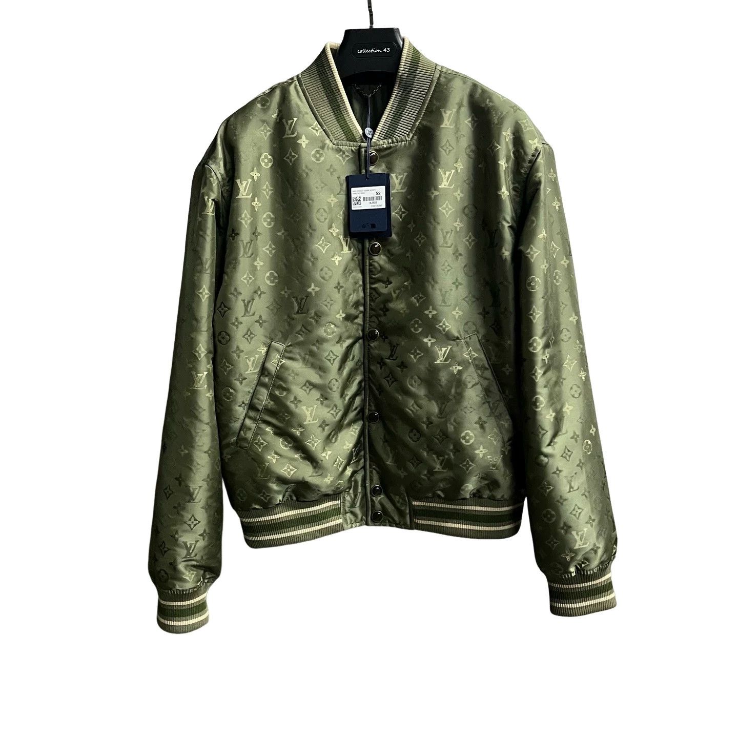 Louis Vuitton Louis Vuitton Monogram Jacquard Bomber Jacket 52 Size US L / EU 52-54 / 3 - 1 Thumbnail