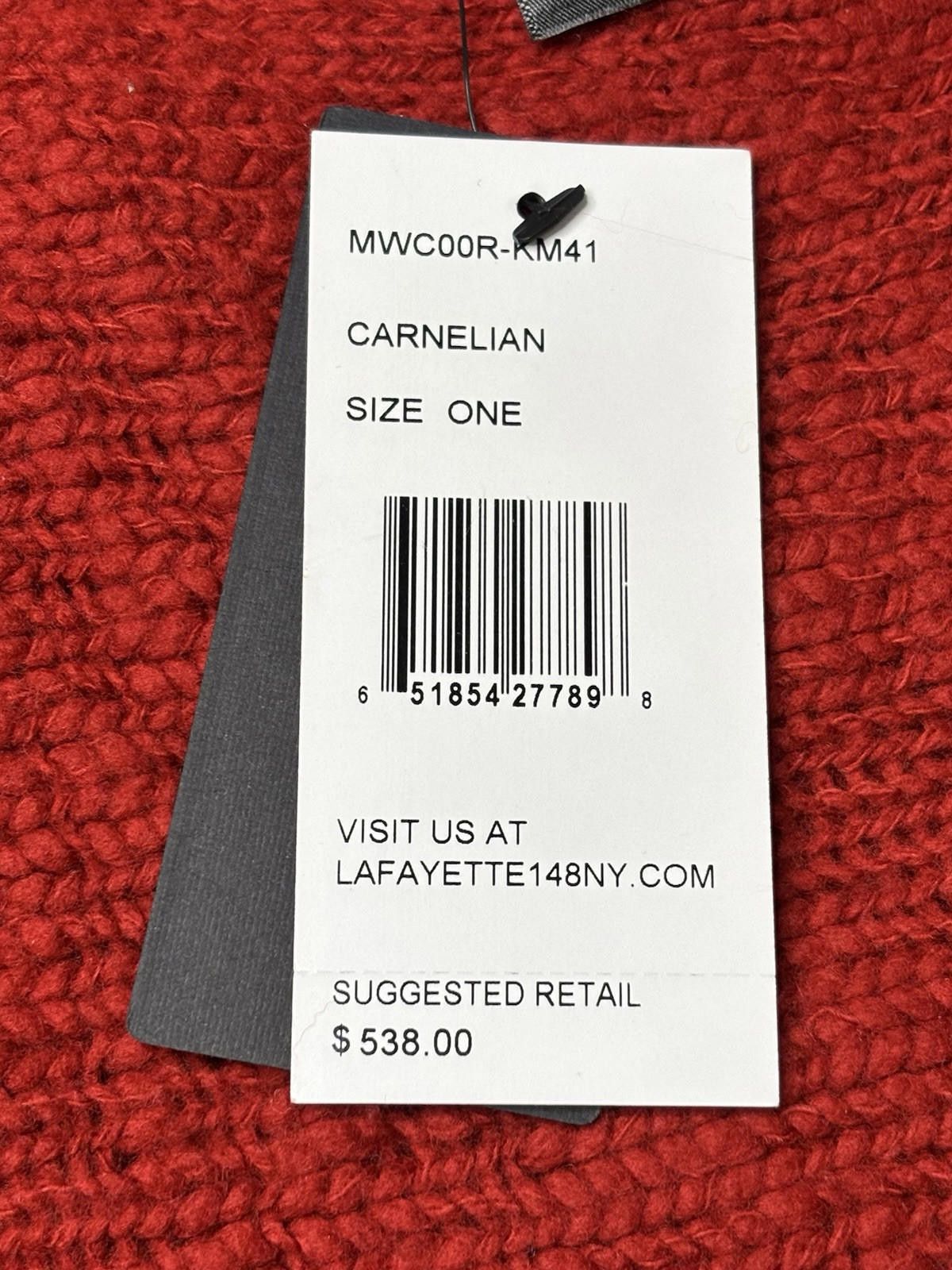 Lafayette 148 Lafayette 148 Poncho Women One Size Cape Wrap 100% Wool $538 Size ONE SIZE - 4 Thumbnail