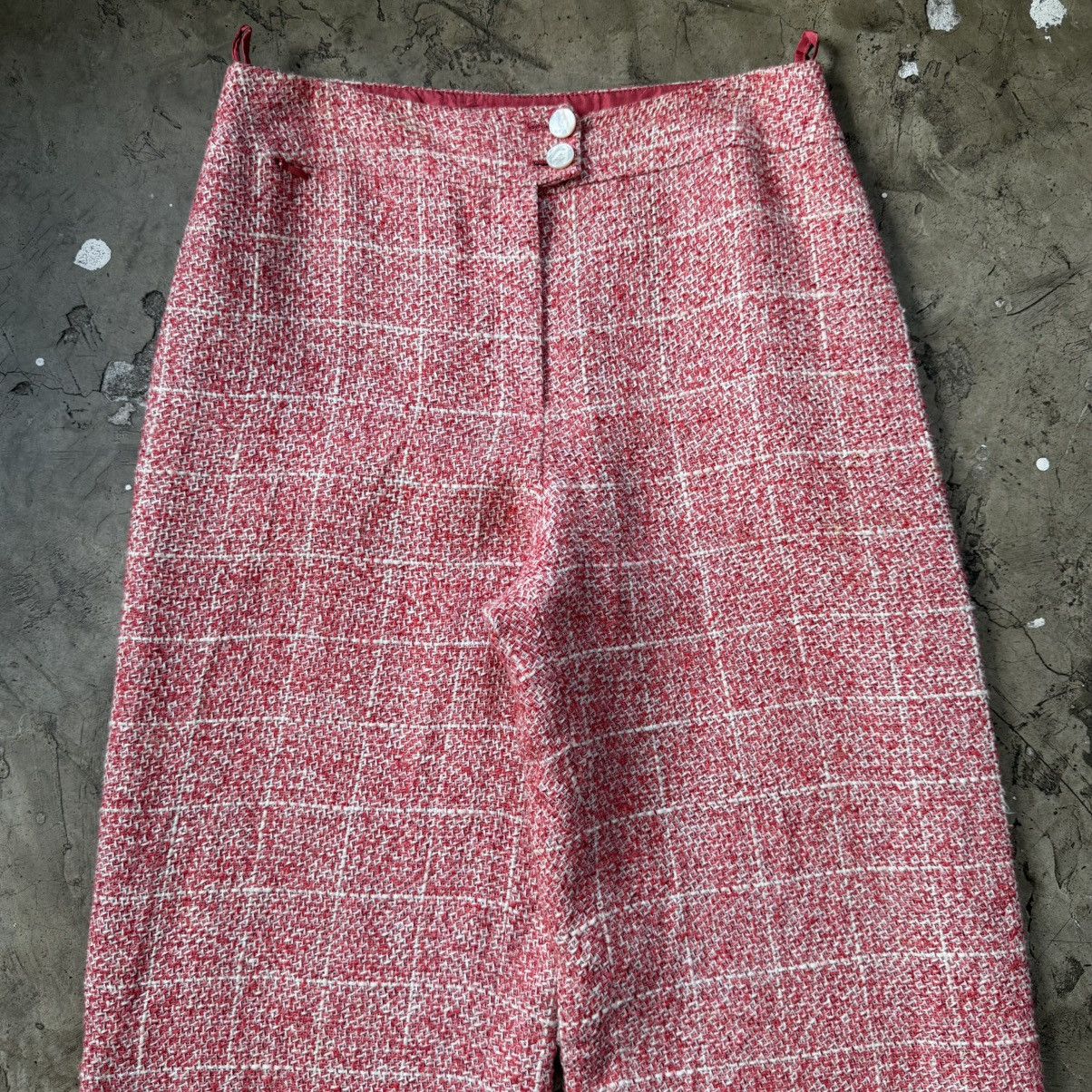 Chanel Chanel - Karl Lagerfeld - 2001 Tweed Pants Size 27" / US 4 / IT 40 - 4 Thumbnail