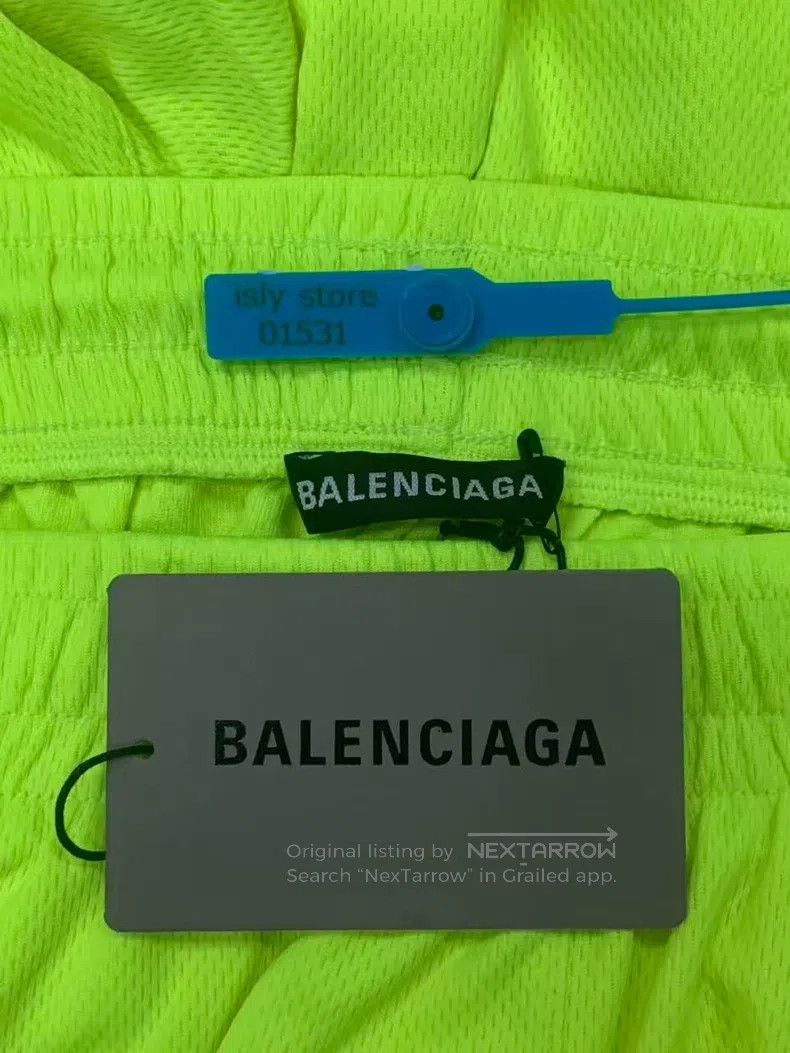 Balenciaga Balenciaga size M Double B Logo Net Waist Elasticated Shor Size US 27 - 5 Thumbnail