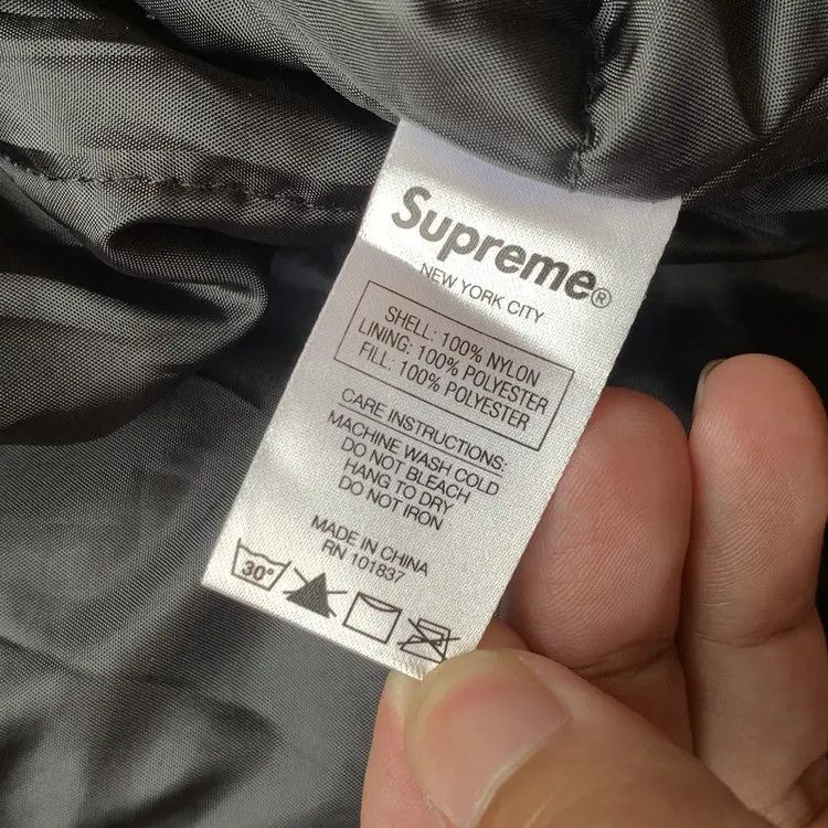 Supreme Supreme FW20 Script Contrast Varsity Jacket Size US XL / EU 56 / 4 - 12 Thumbnail