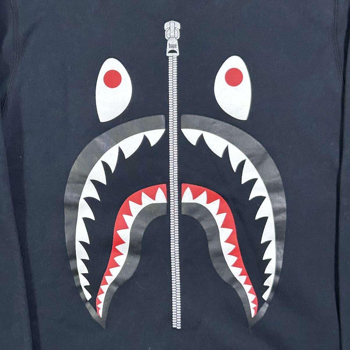 Bape BAPE Shark Black Sweatshirt Size US M / EU 48-50 / 2 - 2 Thumbnail