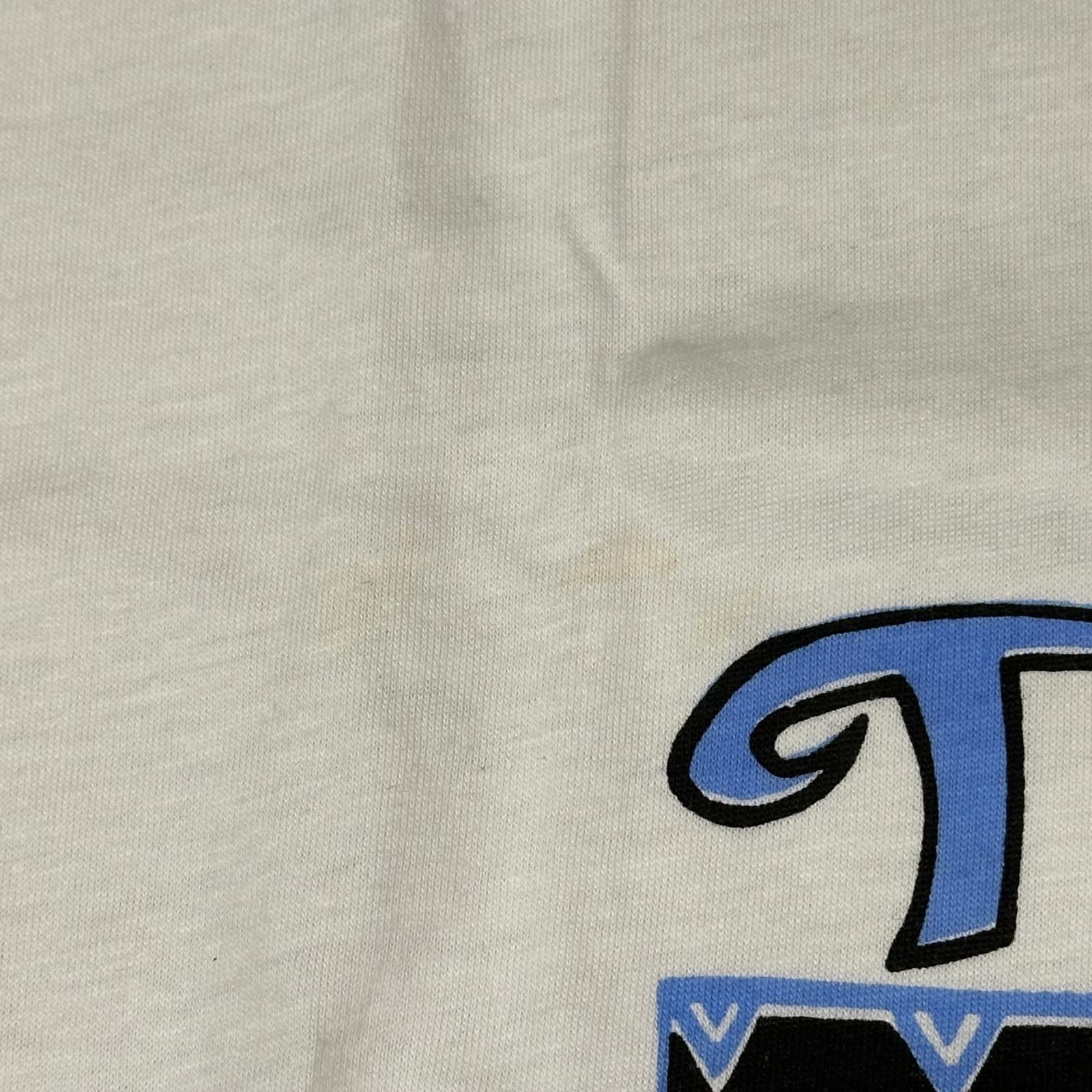 Maharishi NWT Vintage Indonesia Graphic T-shirt Hieroglyphic Blue Blk Size US XL / EU 56 / 4 - 10 Thumbnail