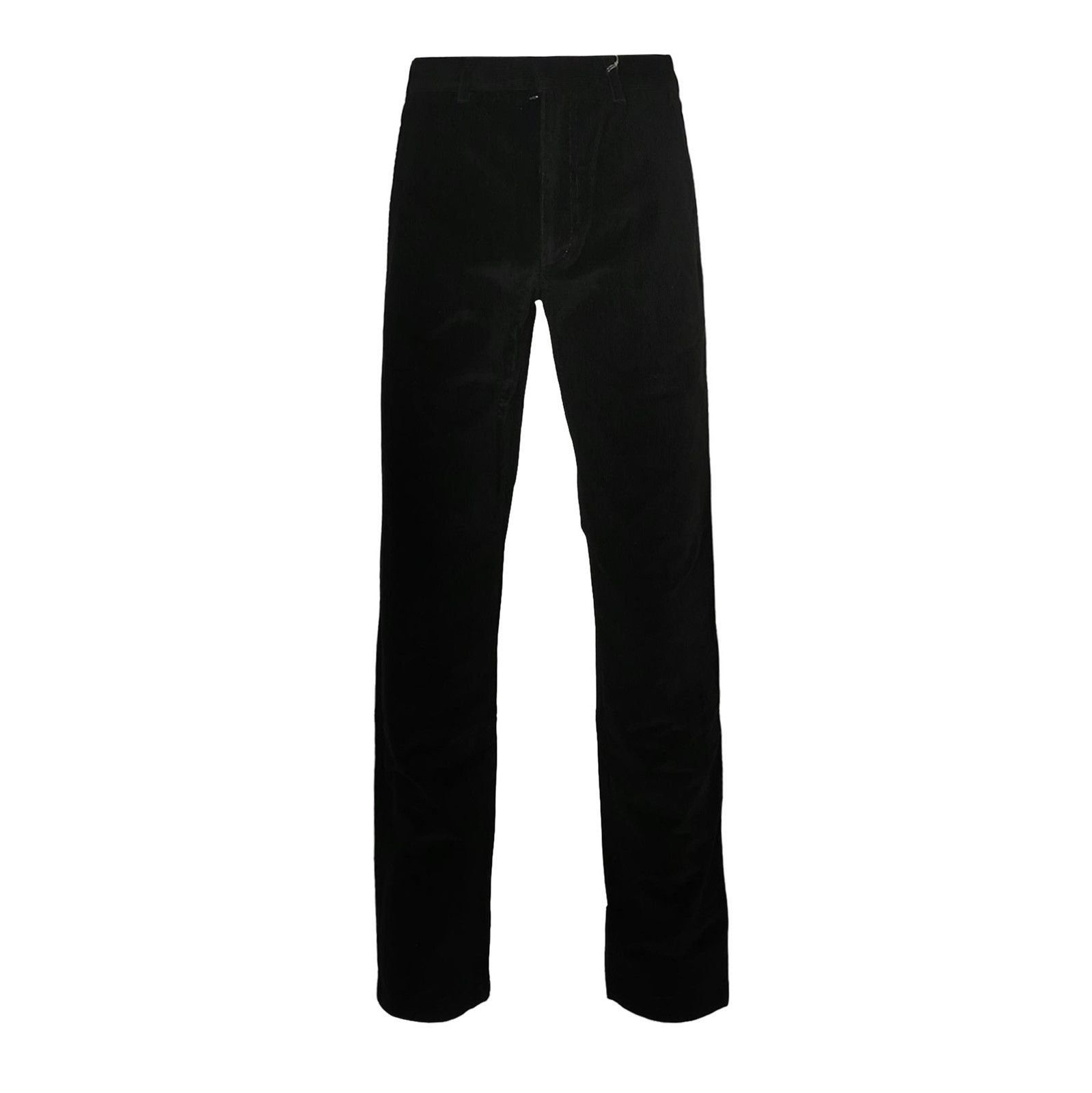 Prada Prada Logo Cotton Trousers in Black 0089 Size 42" / US 20 - 1 Thumbnail