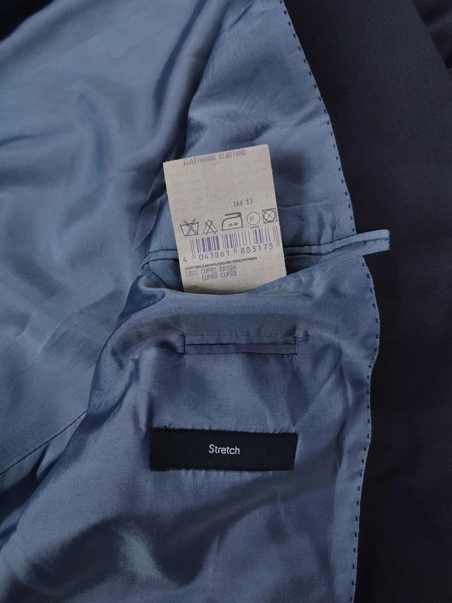 Hugo Boss × Vintage Vintage Hugo Boss Wool Blazer Size 42R - 16 Thumbnail