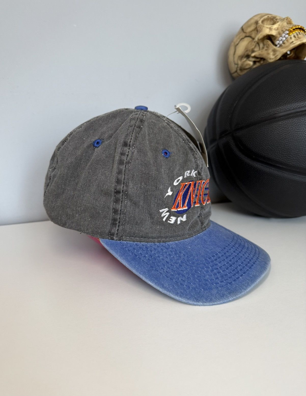 Vintage BNWT 90’s New York Knicks NBA Licensed Cap Hat One Size Size ONE SIZE - 2 Thumbnail