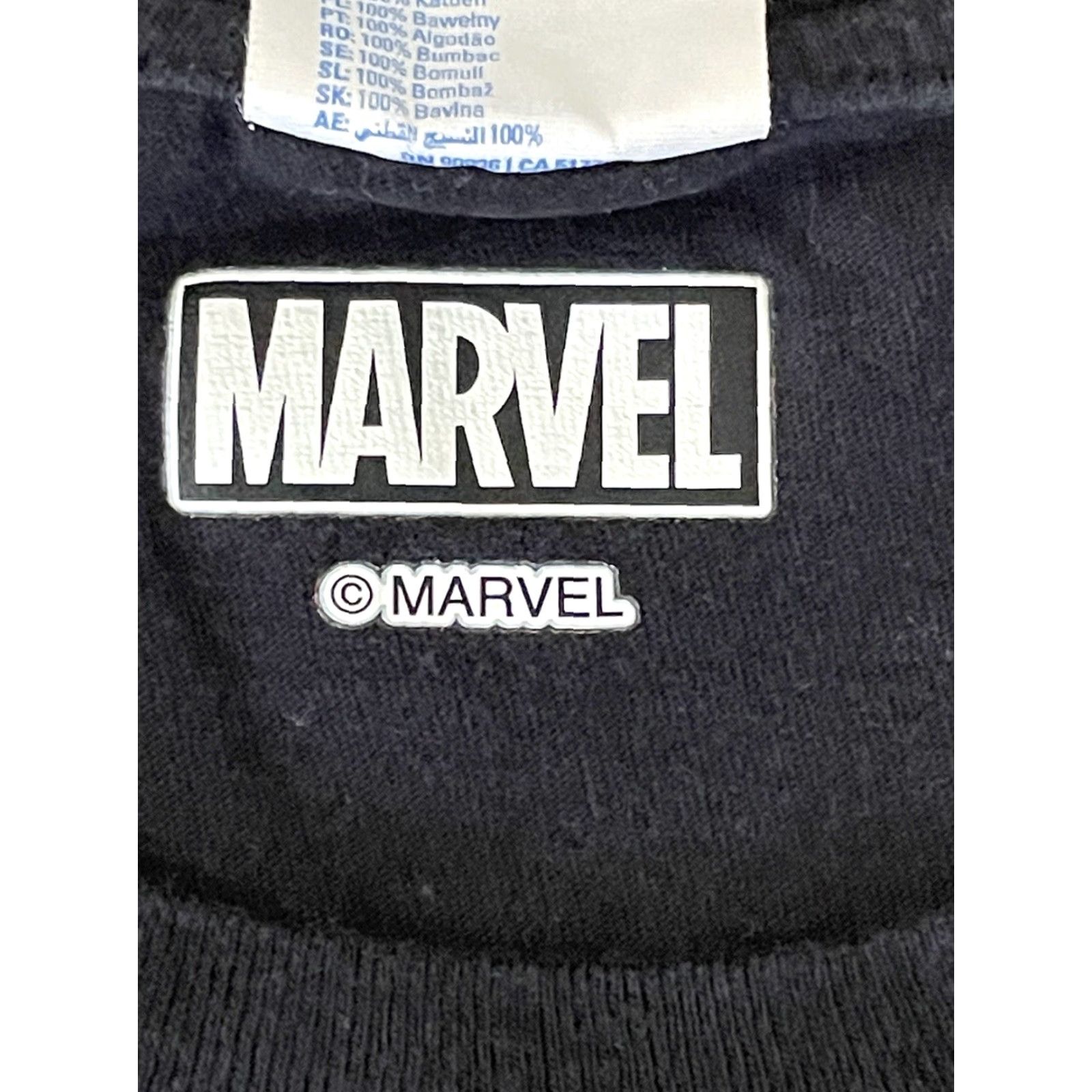 Vintage Marvel T-Shirt Black Panther Infinity War Promo Black Small Mens S Size US S / EU 44-46 / 1 - 3 Thumbnail