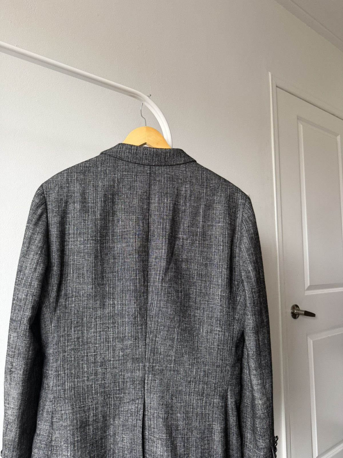 John Varvatos John Varvatos USA Luxe Blazer 42R Gray Sport Coat Jacket Size US L / EU 52-54 / 3 - 13 Thumbnail