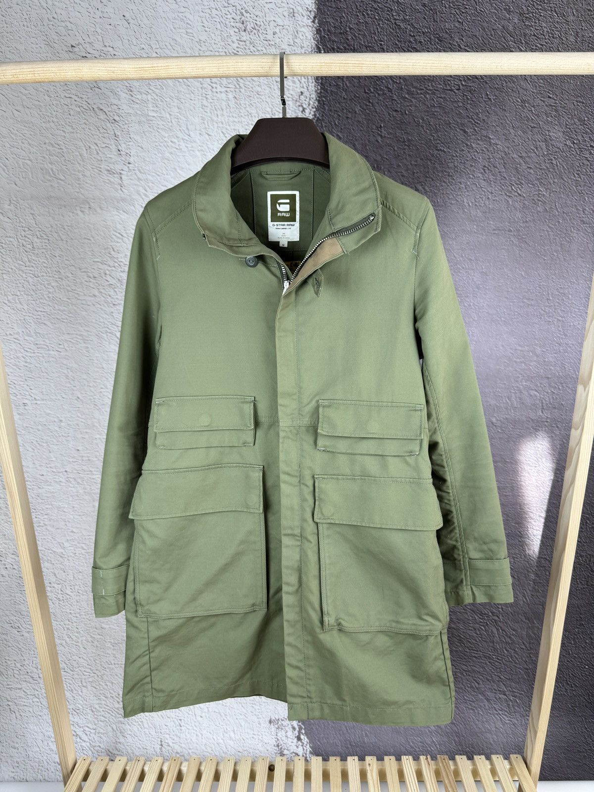 G-Star G-Star Raw Cargo utility military multipocket Carber Trench Size US M / EU 48-50 / 2 - 1 Thumbnail