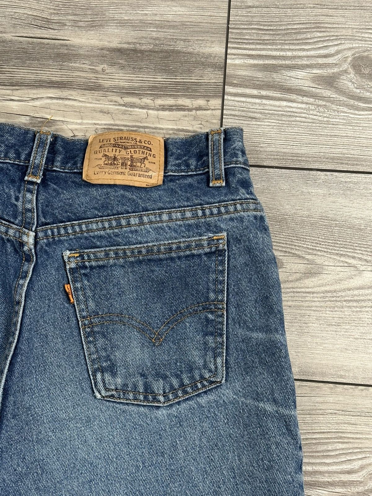 Levi's Vintage 90’s Levi’s Orange Tab Jeans Size US 30 / EU 46 - 3 Thumbnail