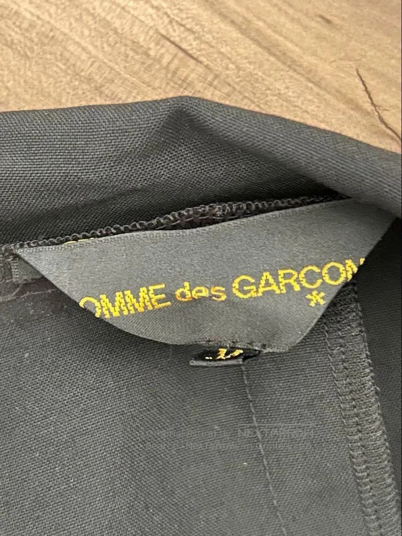 Comme des Garcons COMME des GARCONS Black Vintage Braid Top. Size US M / EU 48-50 / 2 - 3 Thumbnail