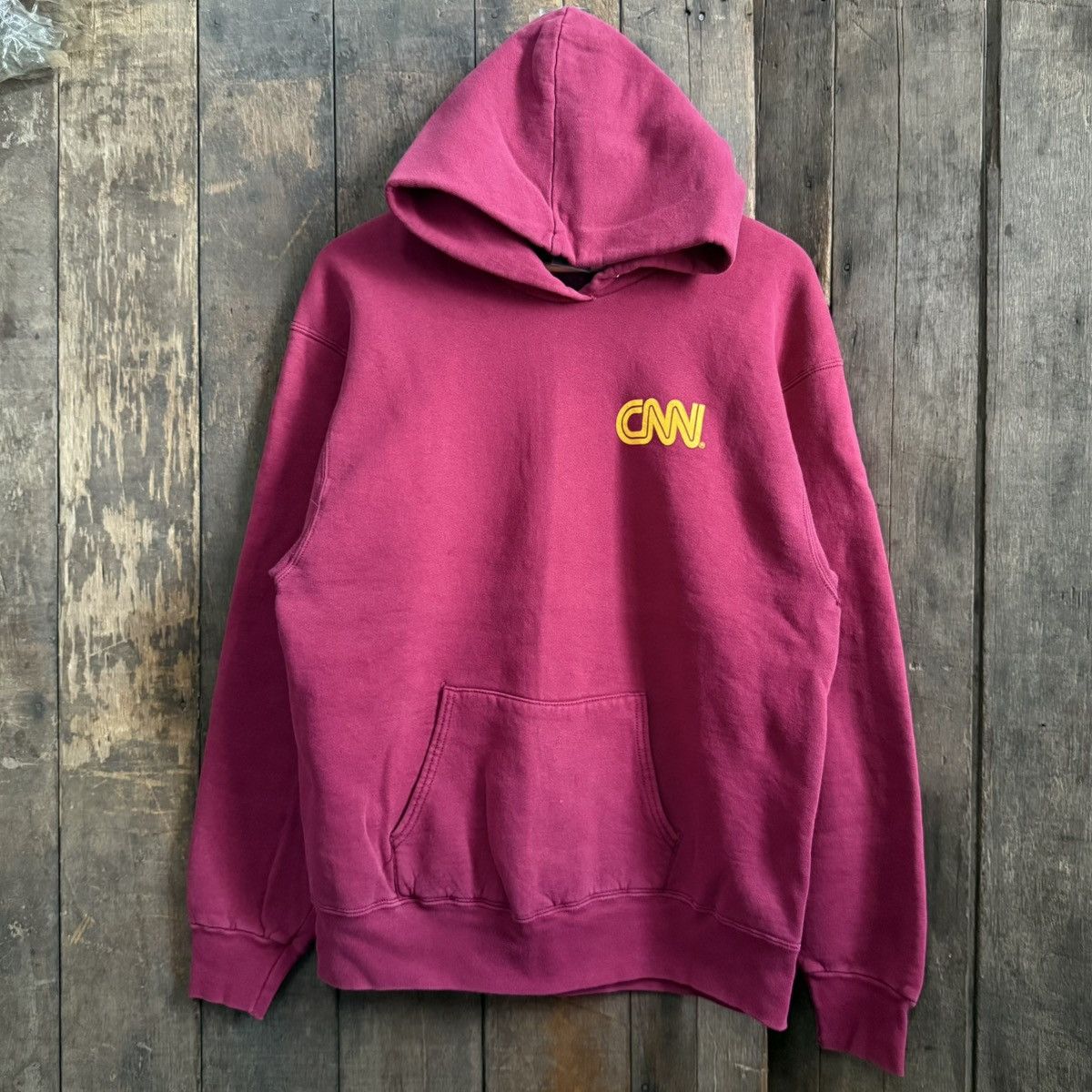 Vintage Vintage CNN International Hoodie Size US M / EU 48-50 / 2 - 2 Thumbnail