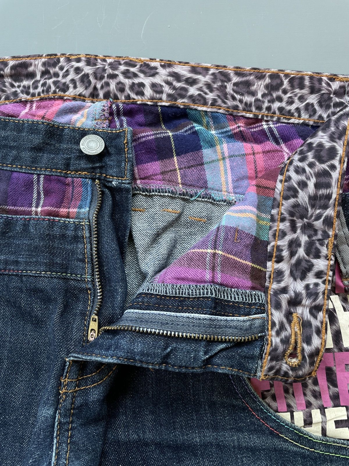 Other Double Waist Jeans (P119) Size US 33 - 7 Thumbnail