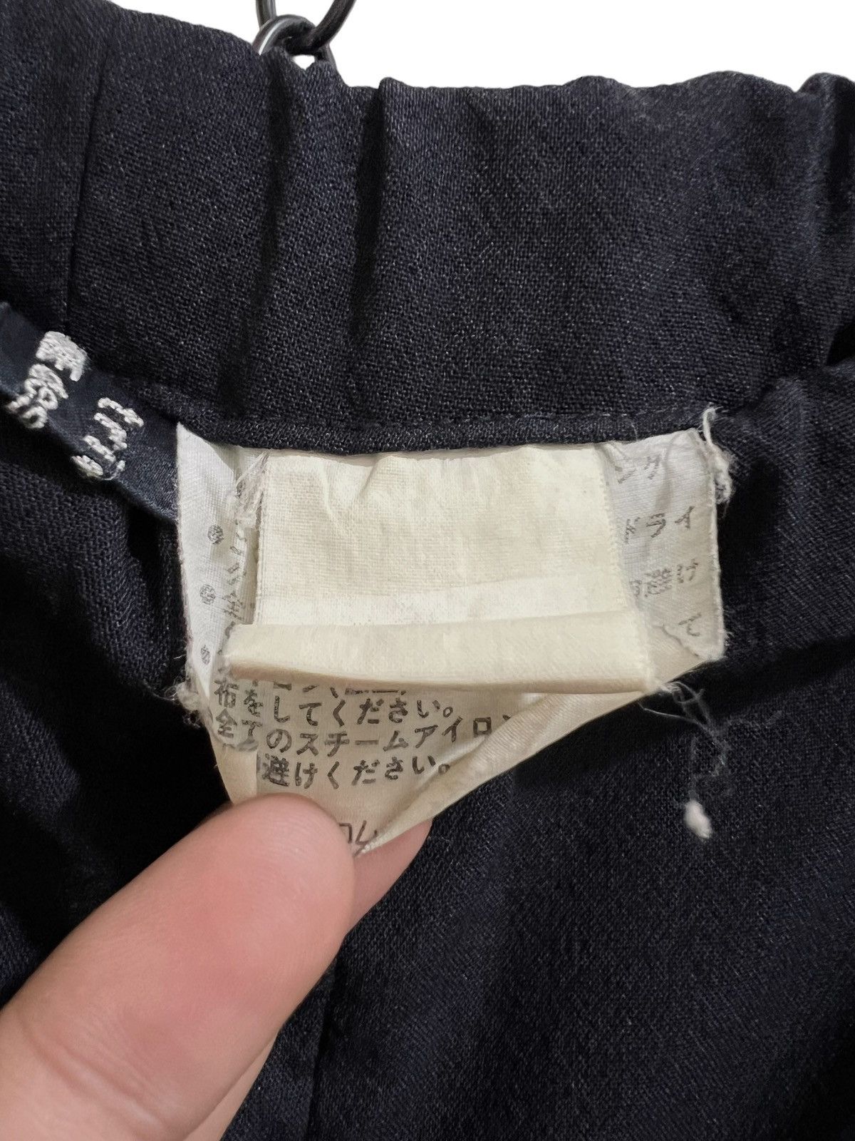 VINTAGE CDG - TROUSER PANTS BLACK