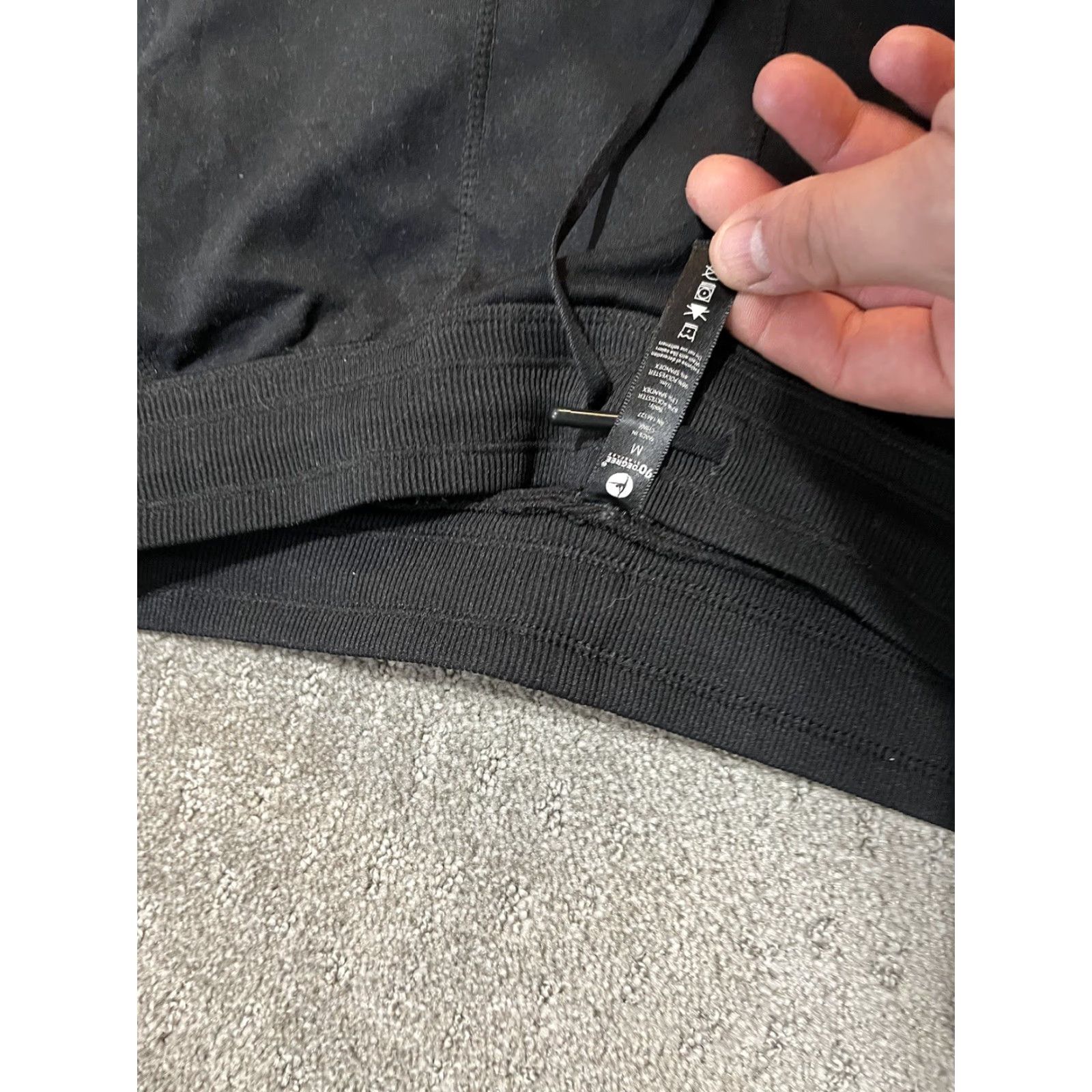 Vintage 90 Degrees By Reflex Black Lounge Pants Women’s Size Medium Size 32" / US 10 / IT 46 - 5 Thumbnail