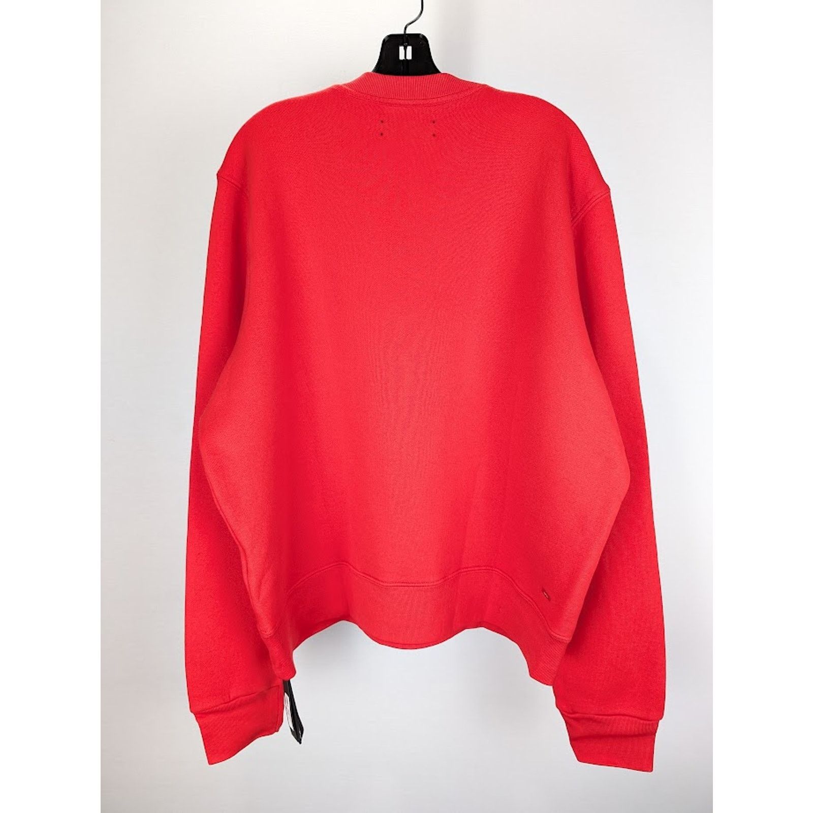 Amiri o1rshd1 Amiri Hockey Crewneck Sweatshirt in Goji Berry Size US XL / EU 56 / 4 - 9 Thumbnail