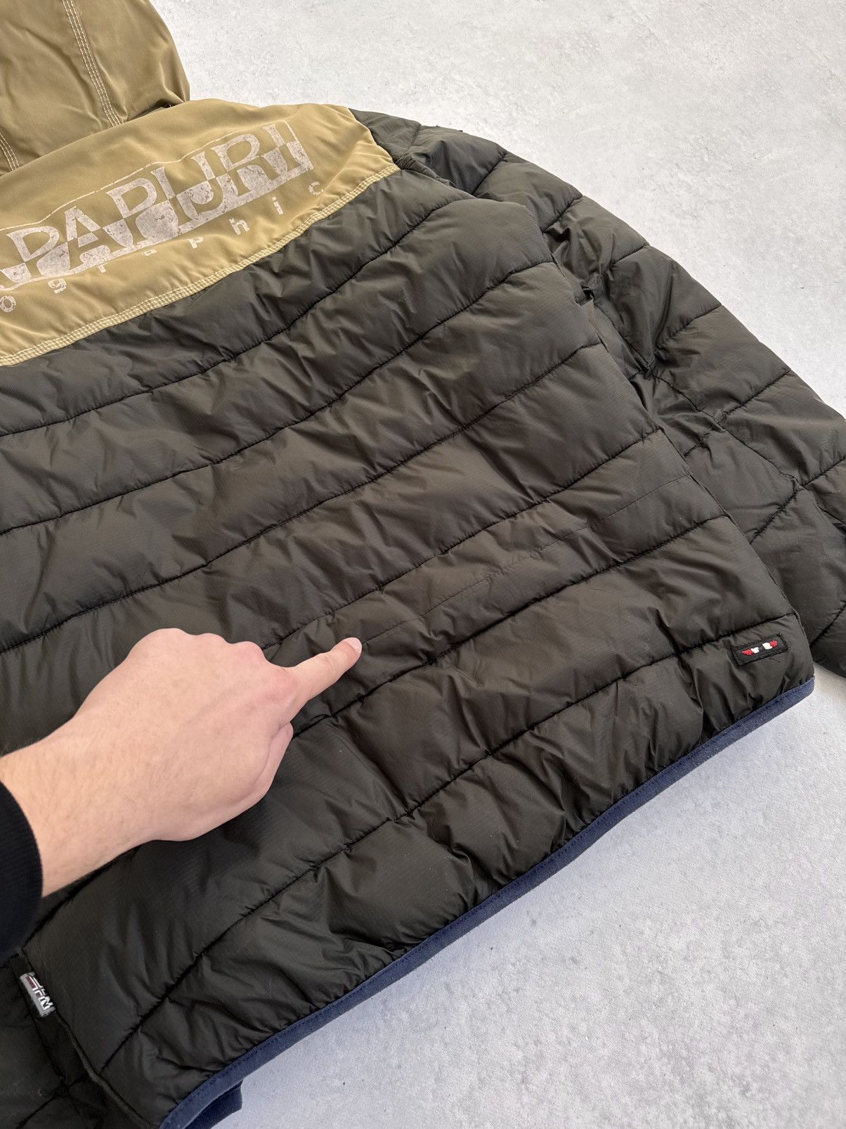 Napapijri Outdoor Napapijri Aris Forest Green Puffer Jacket Size L Size US L / EU 52-54 / 3 - 14 Thumbnail
