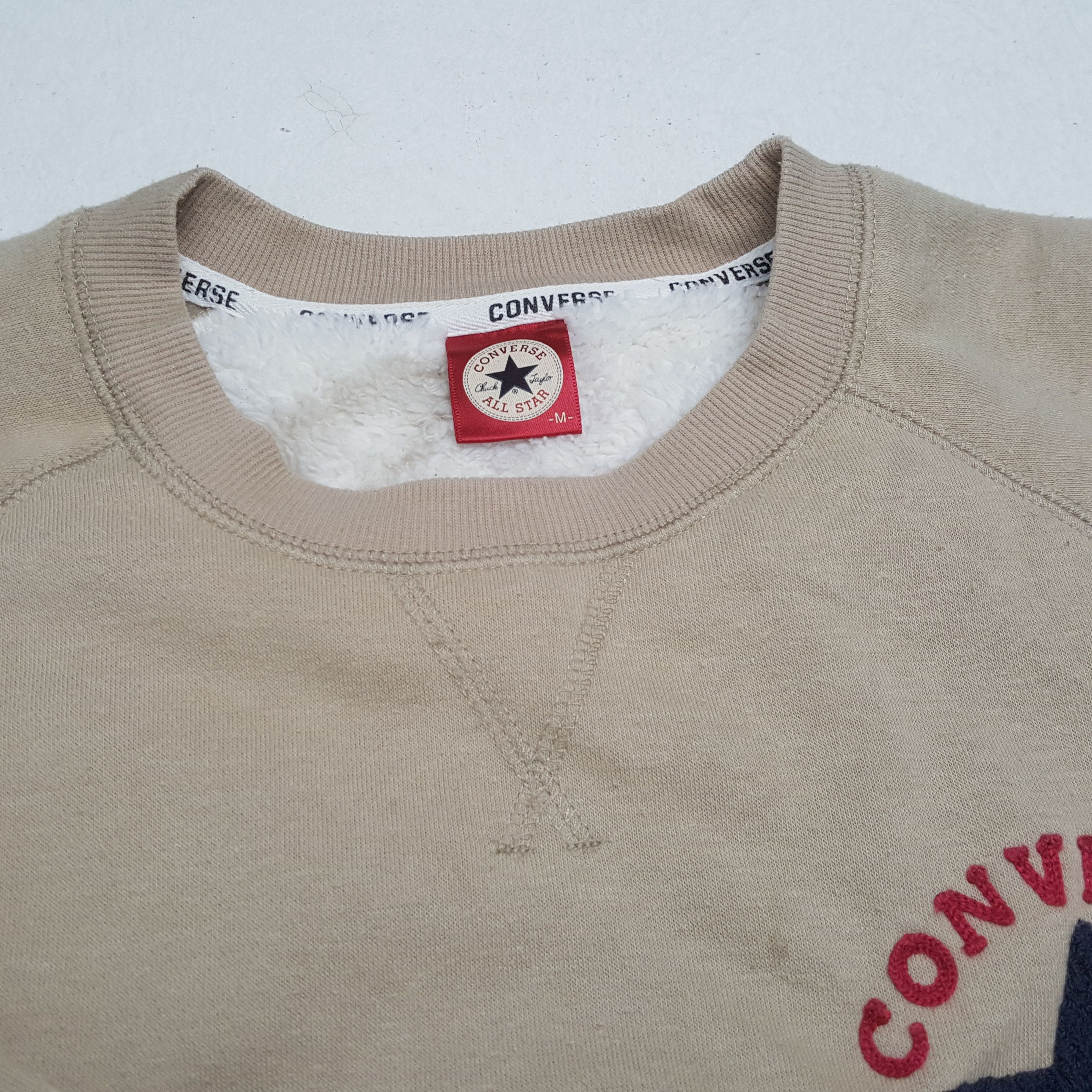 Converse × Vintage Vintage CONVERSE American Streetwear Skateboard Sweatshirts Size US M / EU 48-50 / 2 - 9 Thumbnail