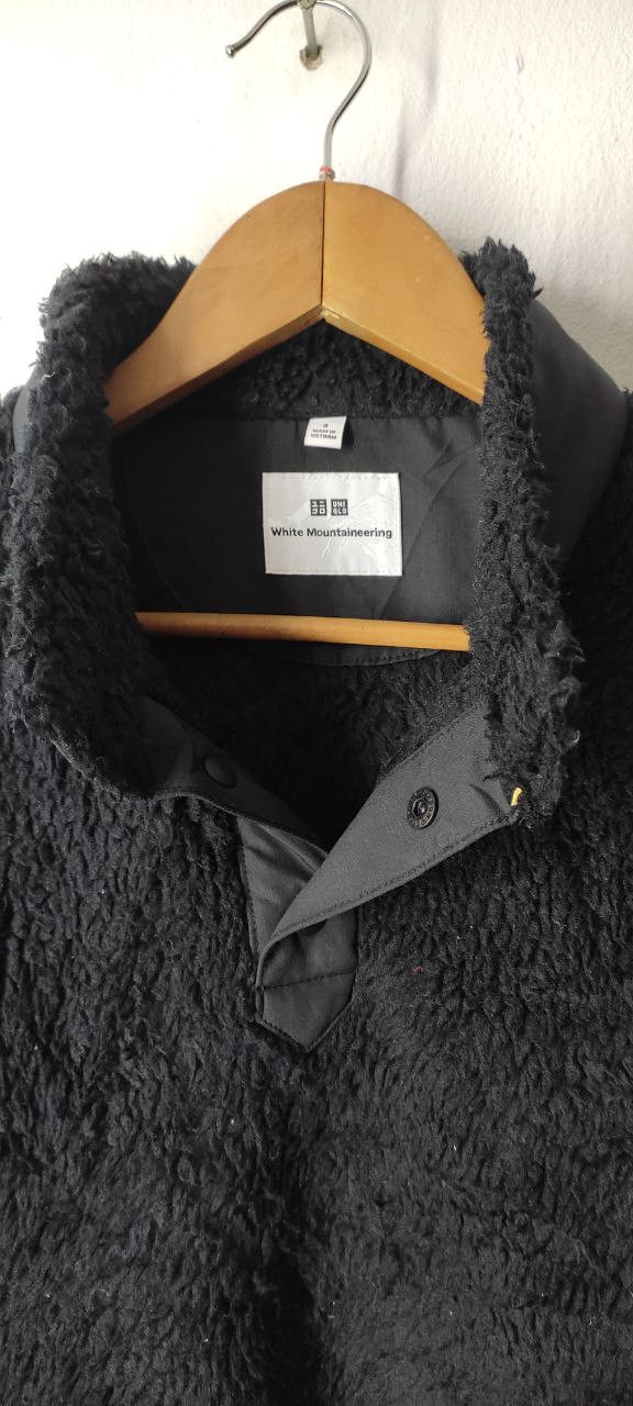 Uniqlo × White Mountaineering WHITE MOUNTAINEERING X UNIQLO SNAP BUTTON FLEECE JACKET Size US S / EU 44-46 / 1 - 8 Thumbnail