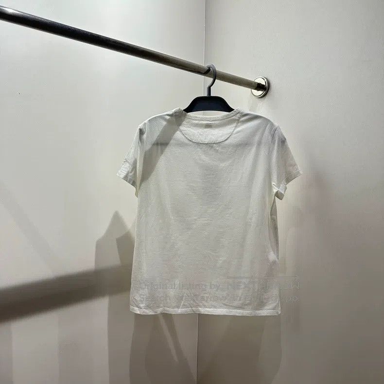 Hermes Hermes Chest Pocket Slogan Embroidered Short Sleeve Size XS / US 0-2 / IT 36-38 - 2 Thumbnail