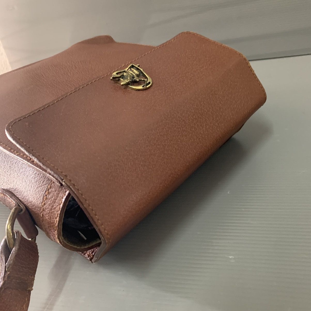 Polo Ralph Lauren Polo Ralph Lauren Leather Slingbag Size ONE SIZE - 7 Thumbnail