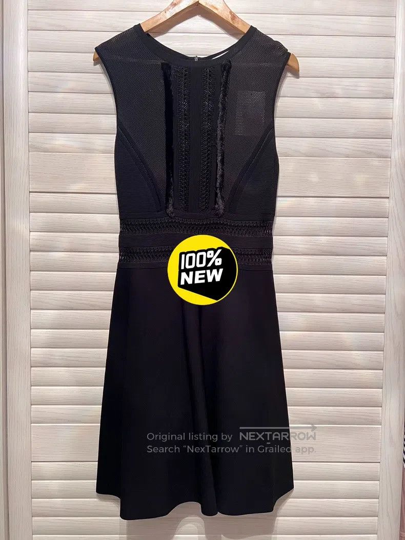 Valentino Valentino Main line black knitted sundress Size L / US 10 / IT 46 - 2 Thumbnail