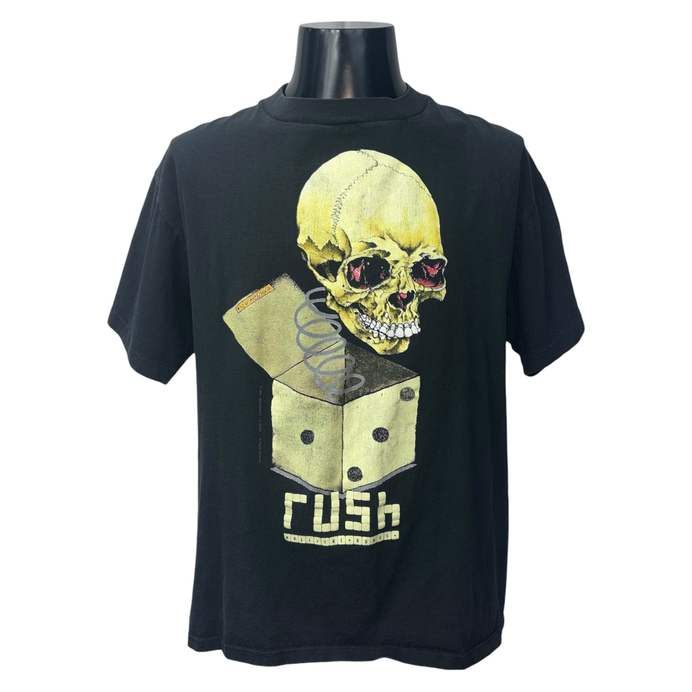 Vintage RUSH Roll the Bones T-Shirt Size L Size US L / EU 52-54 / 3 - 1 Thumbnail