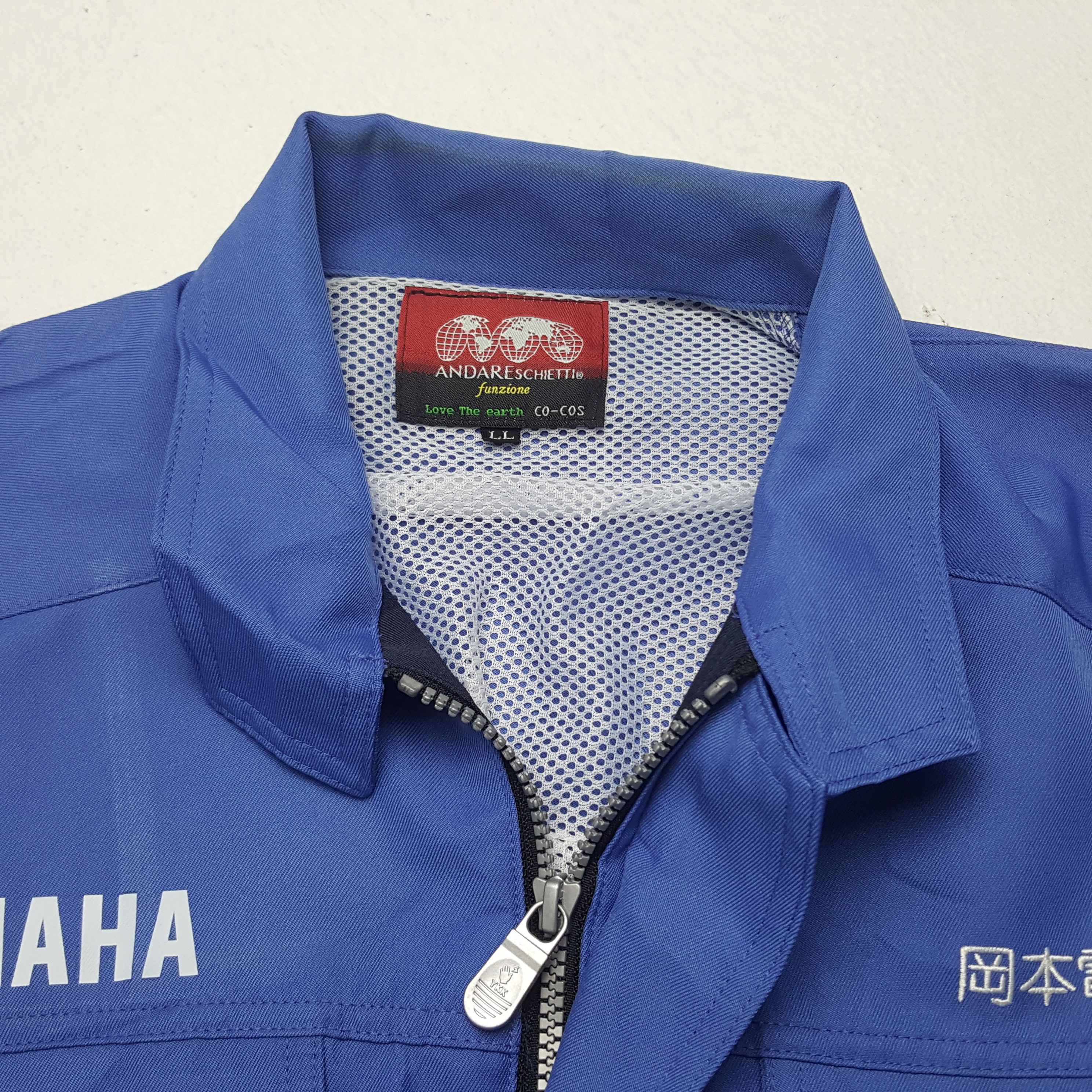 Japanese Brand × Vintage Vintage Yamaha Racing Sport Custom Art Logo Worker Jacket Size US L / EU 52-54 / 3 - 5 Thumbnail