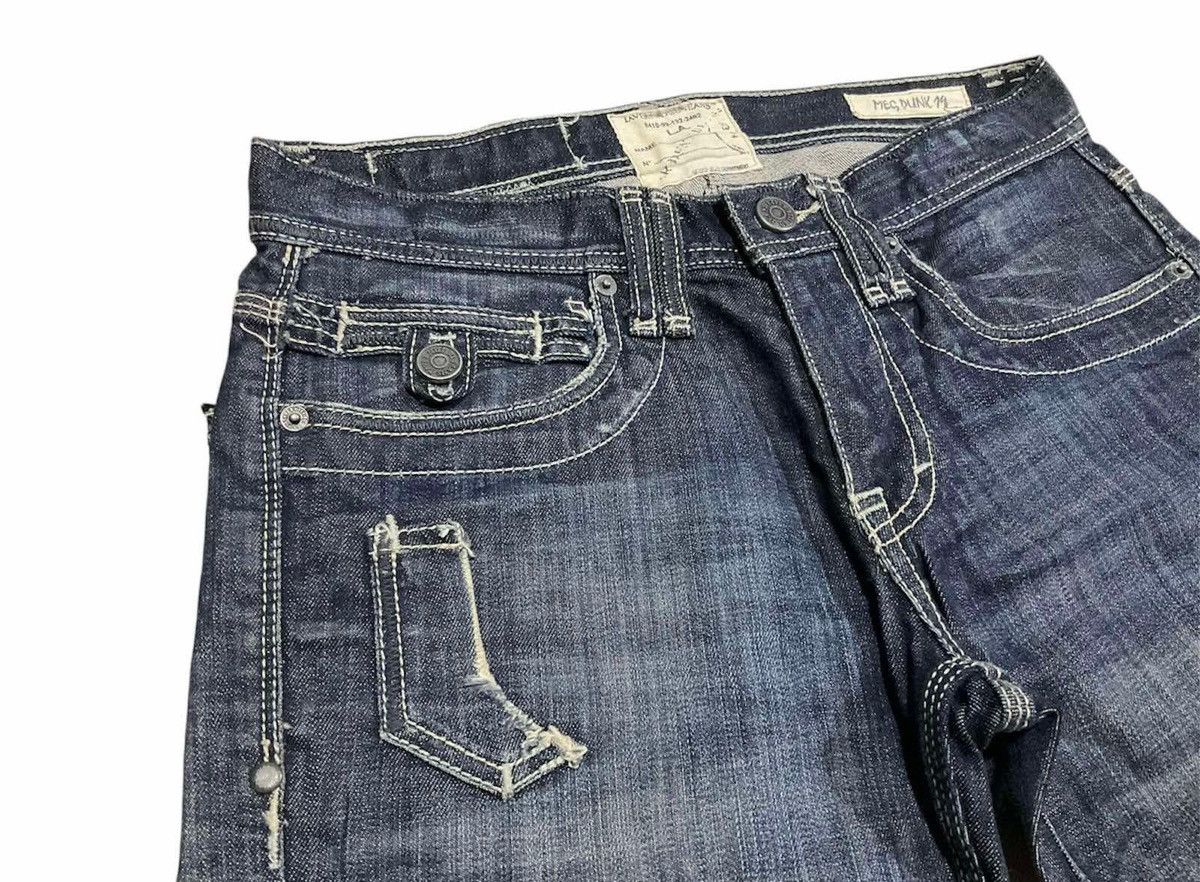 If Six Was Nine × Jimmy Taverniti × Le Grande Bleu (L.G.B.) 🔥Sick Y2K Taverniti Jeans Flared Denim Gimmick Pockets Size US 30 / EU 46 - 4 Thumbnail